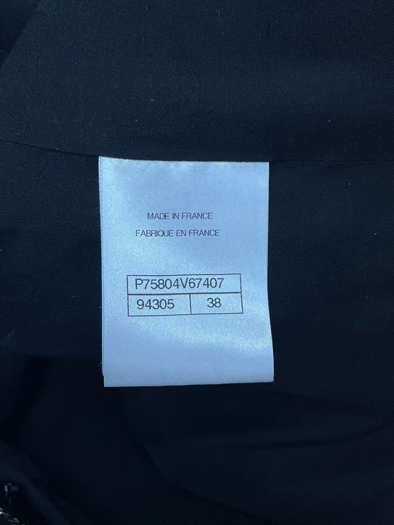 Chanel Chanel Black tweed sequin woven vest Size XS / US 0-2 / IT 36-38 - 5 Thumbnail