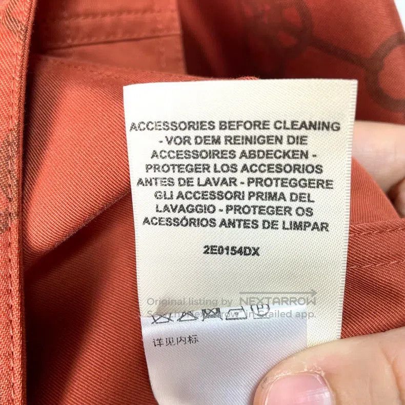 Hermes Hermes Orange Hooded Windbreaker Size XS / US 0-2 / IT 36-38 - 6 Thumbnail
