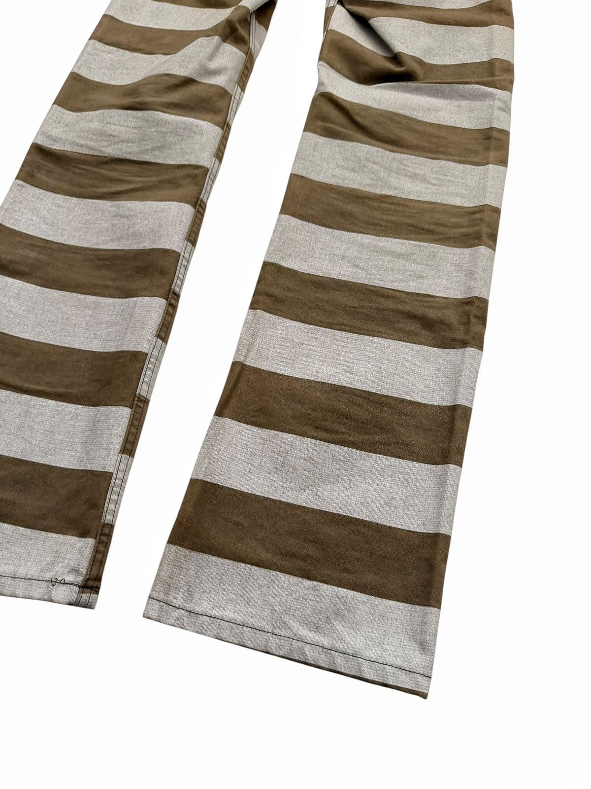 Helmut Lang 1999 Prisoner Denim Stripe Pants Size US 28 / EU 44 - 8 Thumbnail