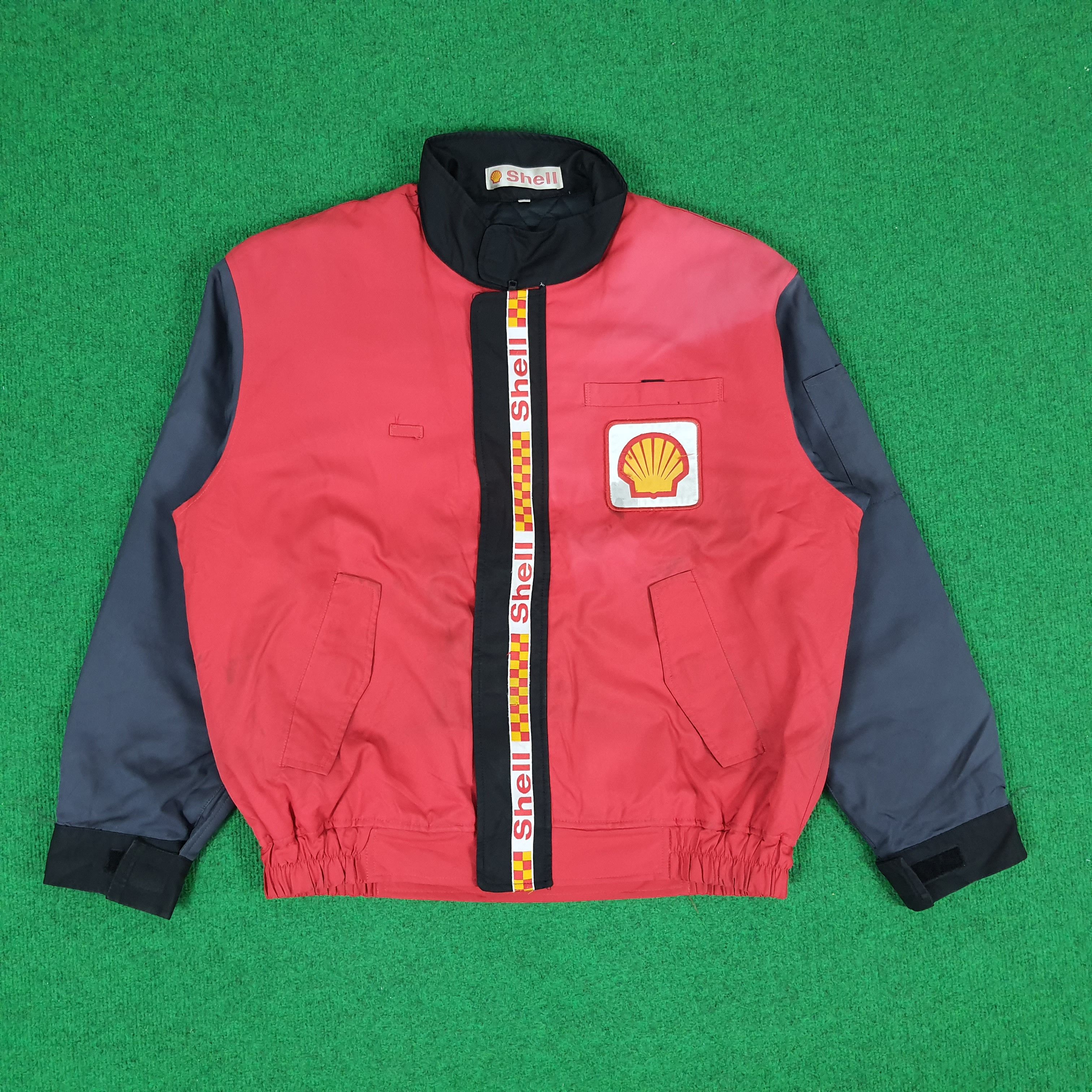 Vintage Vintage Shell Motorsports Lubricant Motor GP Jacket Size US L / EU 52-54 / 3 - 1 Thumbnail