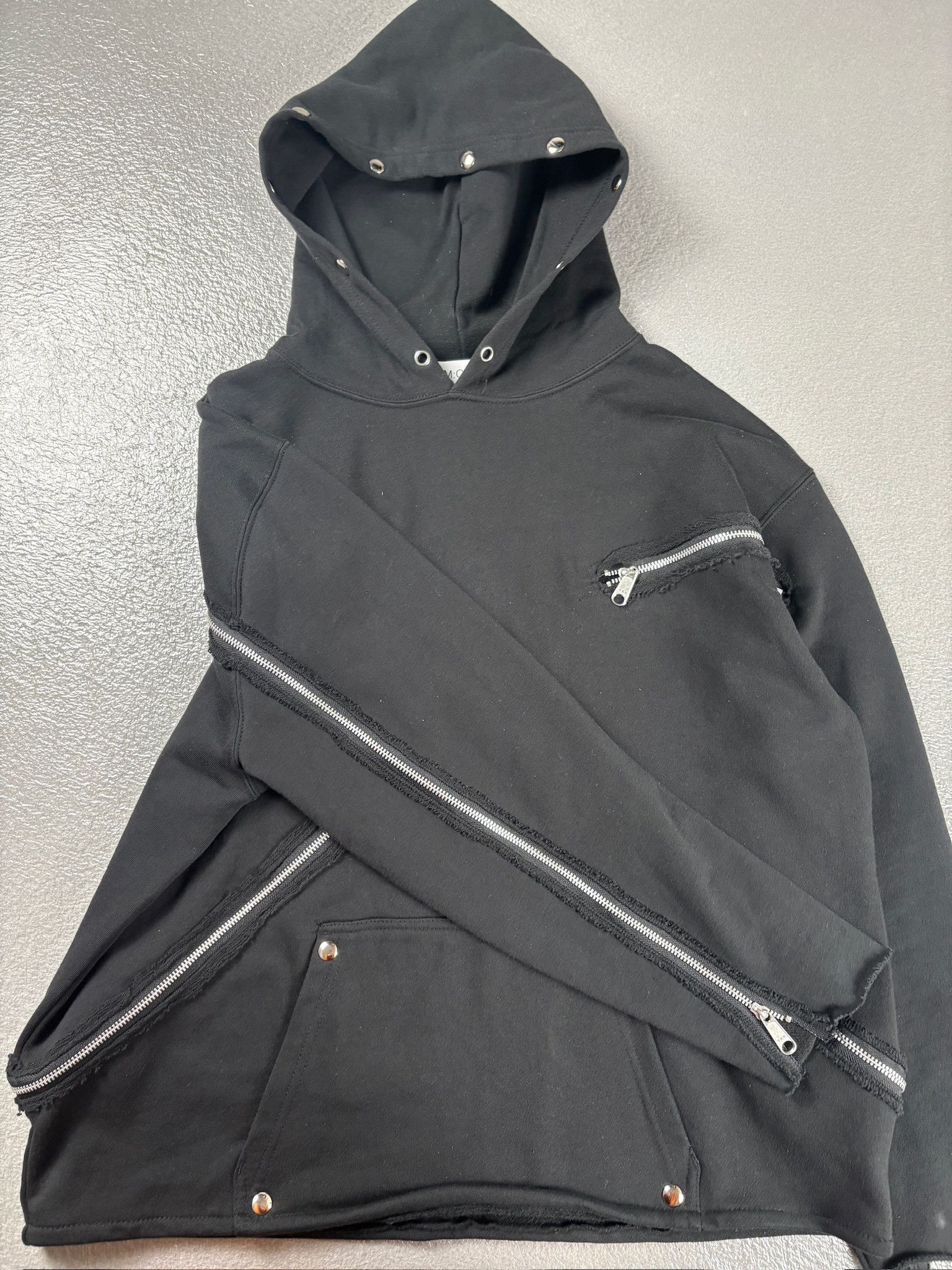Japanese Brand MM: Option Japanese Avant Garde Jacket Black Size US M / EU 48-50 / 2 - 7 Thumbnail