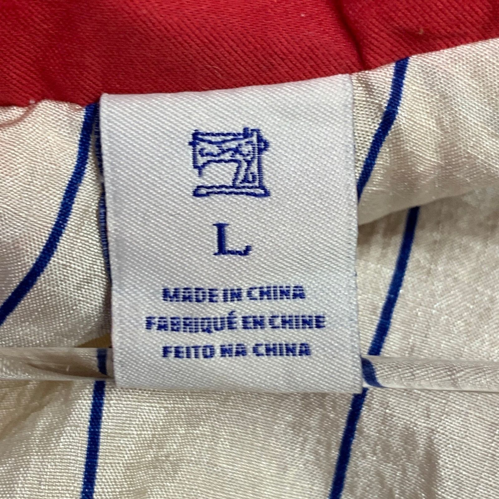 Scotch & Soda SCOTCH AND SODA Size L Red Polyester Blend Zip Up Jacket Size US L / EU 52-54 / 3 - 6 Thumbnail