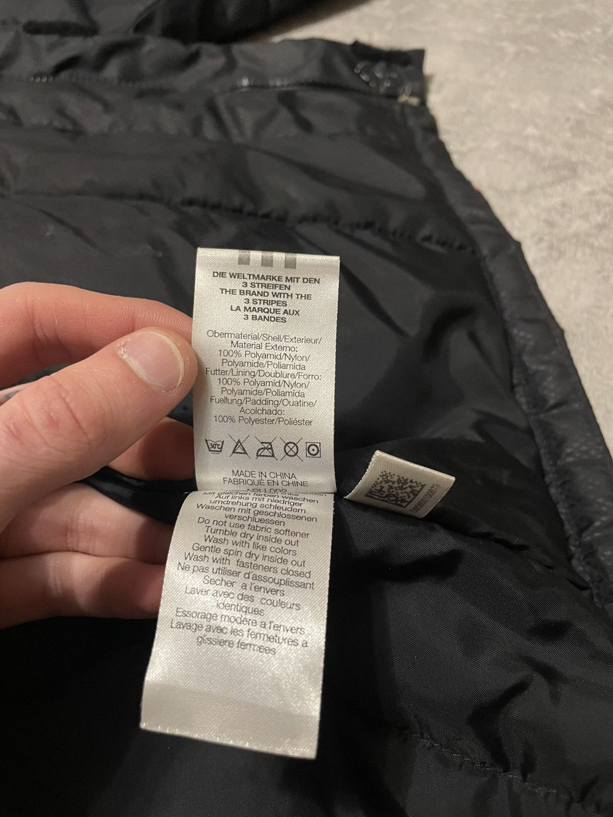 Adidas × Vintage Vintage Adidas AC Milan Soccer Jacket Parka Logo Opel Size US S / EU 44-46 / 1 - 15 Thumbnail