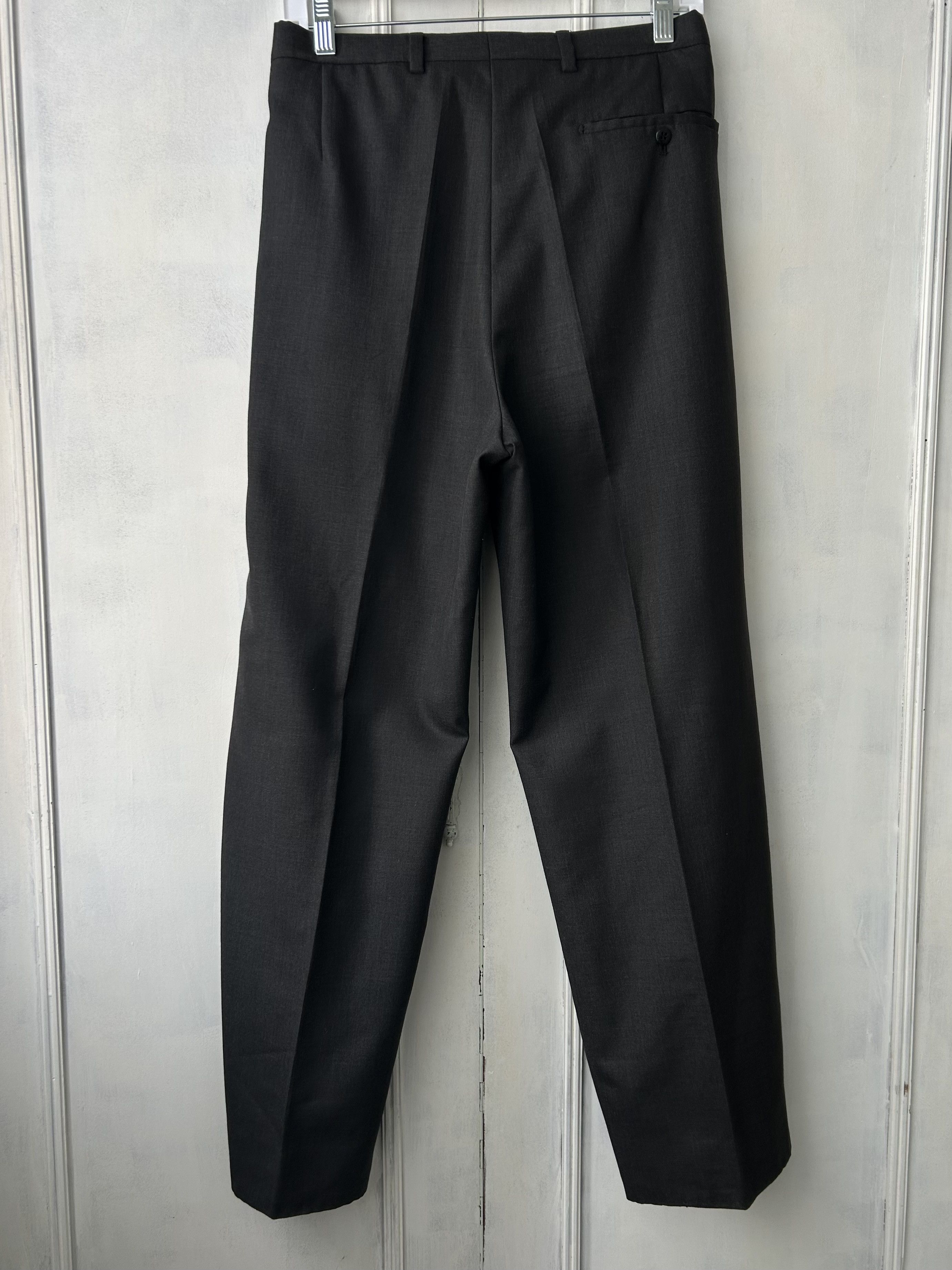 Burberry Burberry London Tailored Wool Blend Trousers Size 52R - 4 Thumbnail