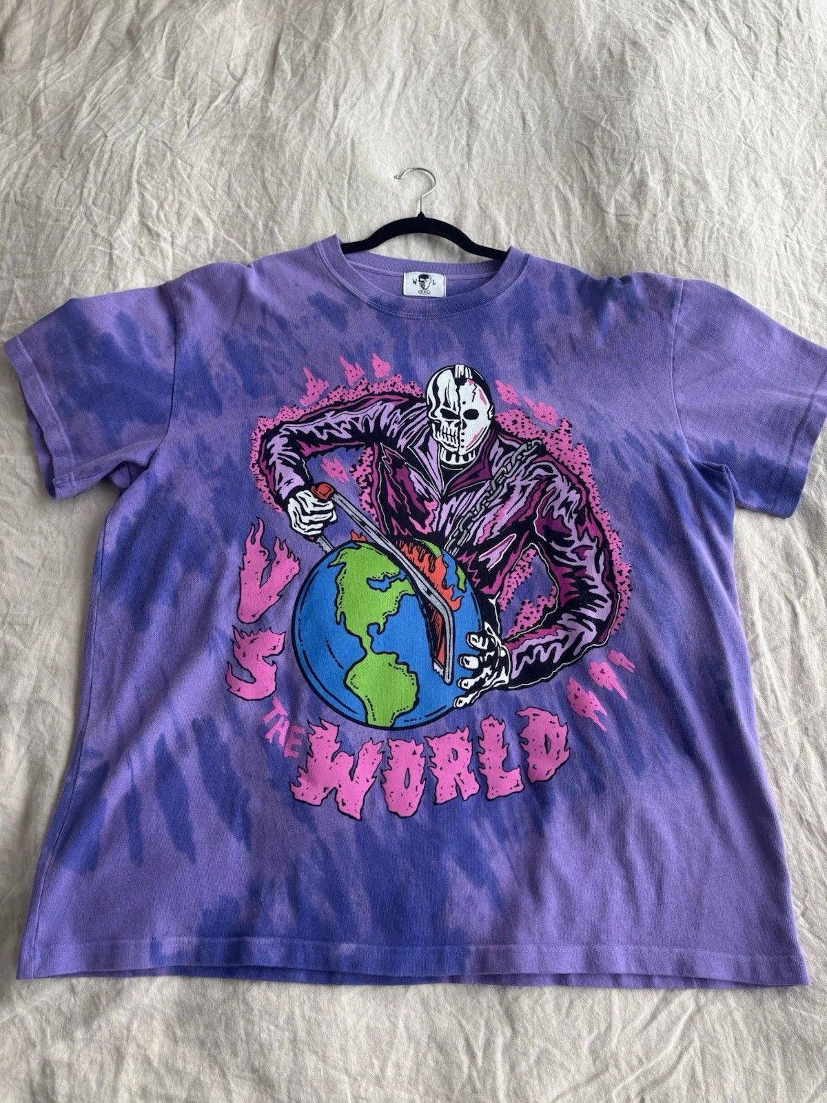 Warren Lotas WARREN LOTAS Vs The World Purple T-Shirt XXL Size US XXL / EU 58 / 5 - 3 Thumbnail