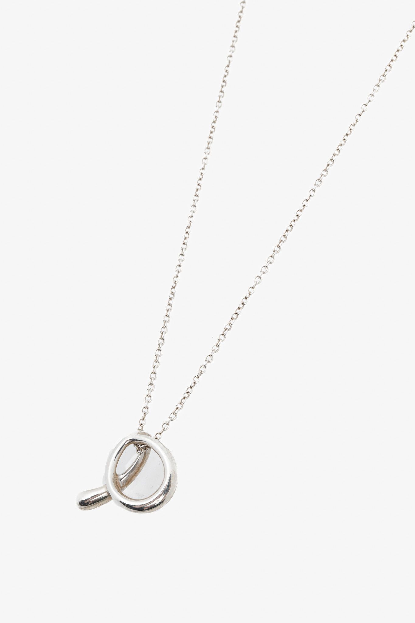 Tiffany & Co. Tiffany & Co. Elsa Peretti Alphabet Letter A Necklace Size ONE SIZE - 1 Thumbnail