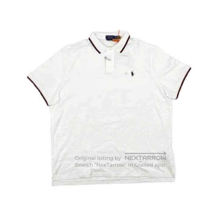 Polo Ralph Lauren Polo Ralph Lauren Classic Logo Stripe Short Sleeve Polo. Size US XXL / EU 58 / 5 - 2 Thumbnail
