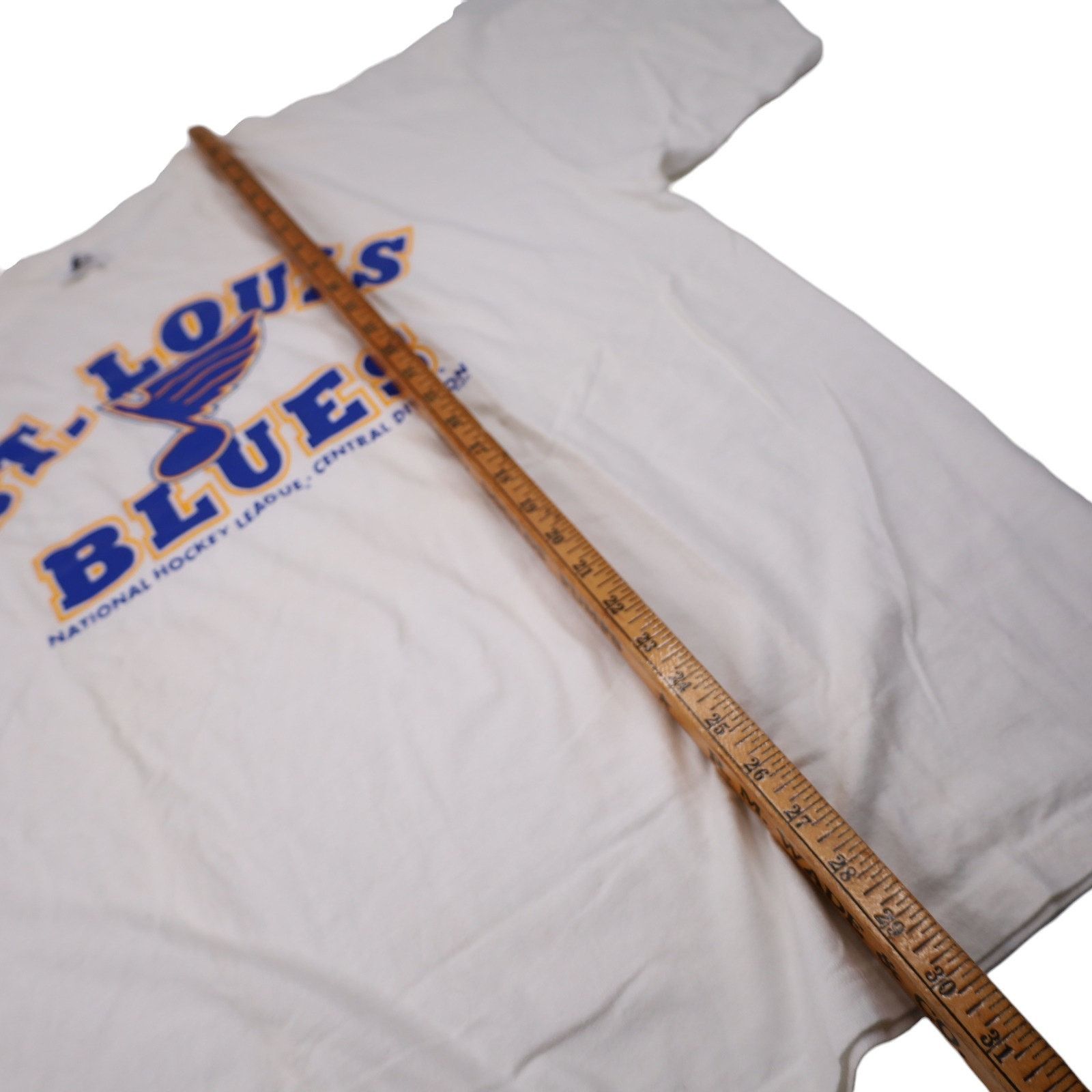 NHL × Starter × Vintage Vintage Starter St. Louis Blues Graphic T Shirt Size US XL / EU 56 / 4 - 7 Thumbnail