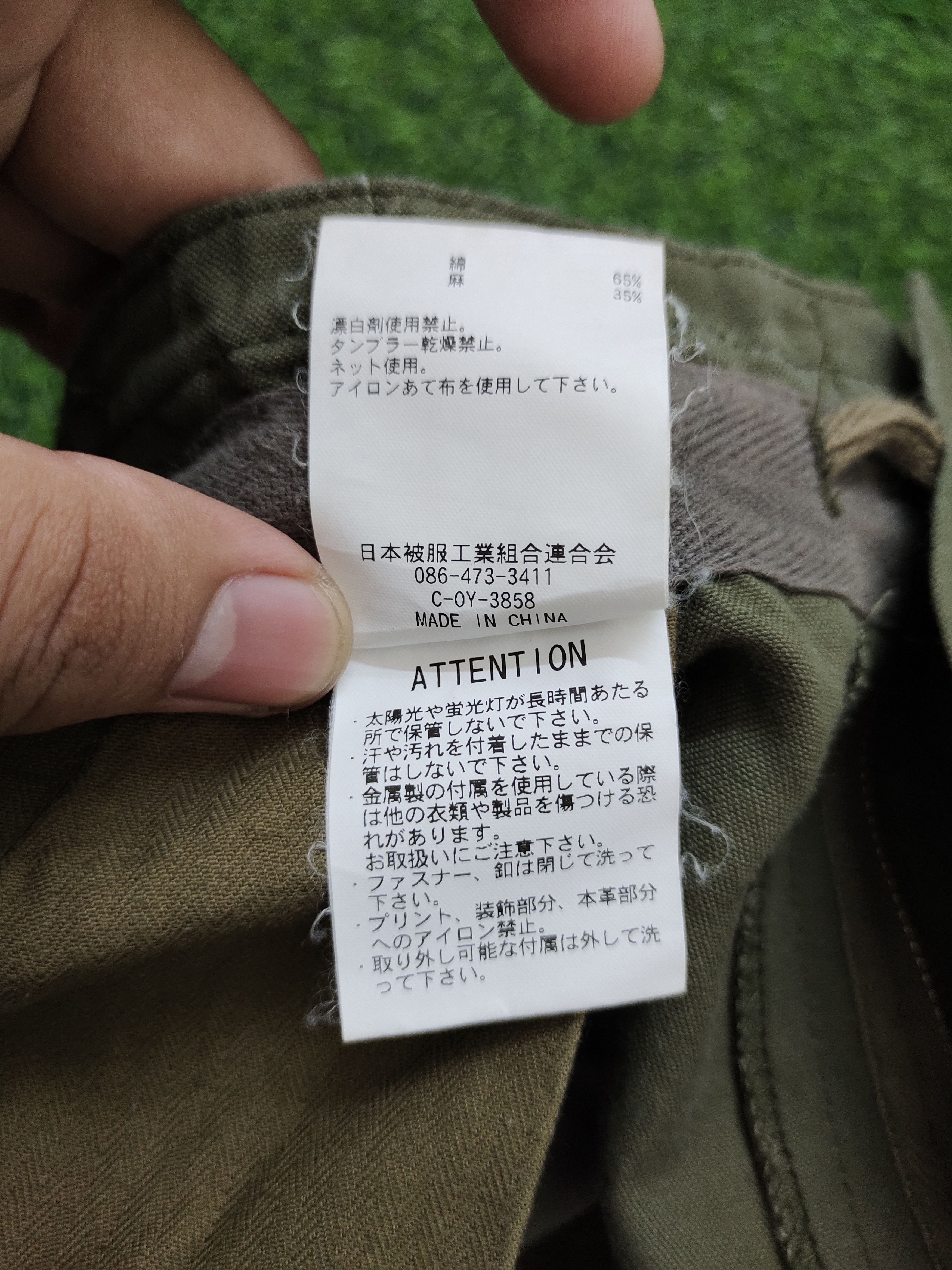 Johnbull Vtg 90s Johnbull OG Military Baggy Cargo Pant With Suspender Size US 34 / EU 50 - 17 Thumbnail