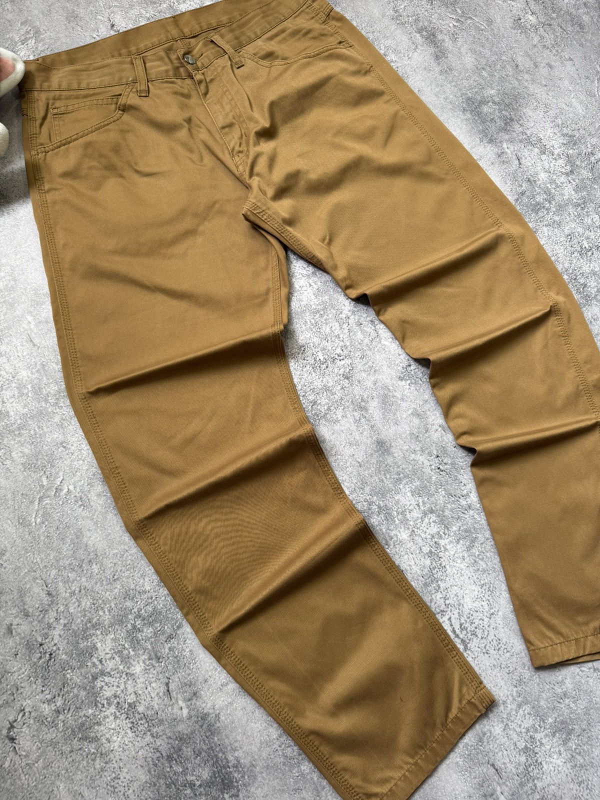 Carhartt CARHART DENIM BAIGE SKILL PANTS Size US 34 / EU 50 - 7 Thumbnail