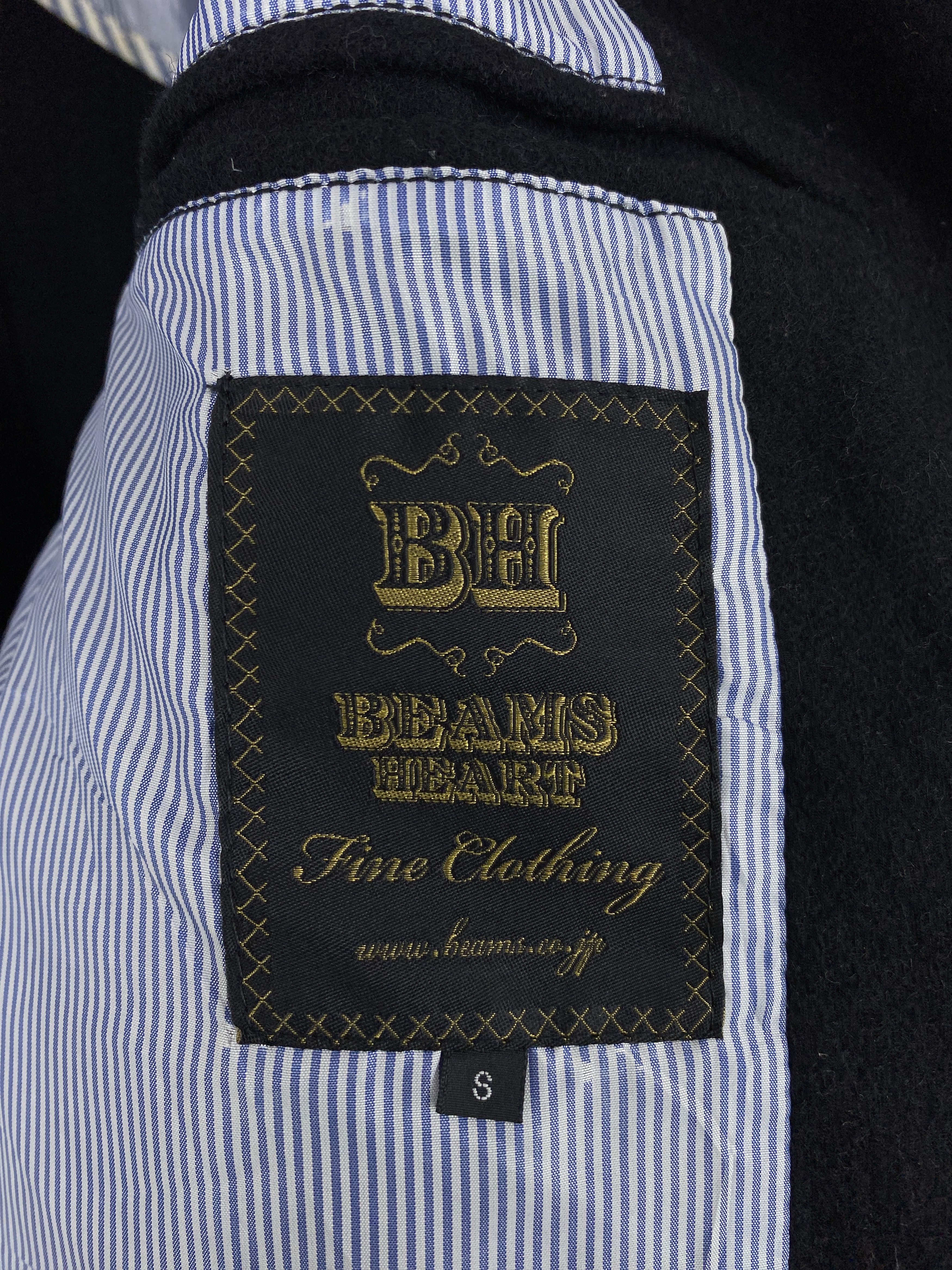 Beams Plus Vintage Beams Heart Double Breasted Wool Jacket Size US S / EU 44-46 / 1 - 5 Thumbnail