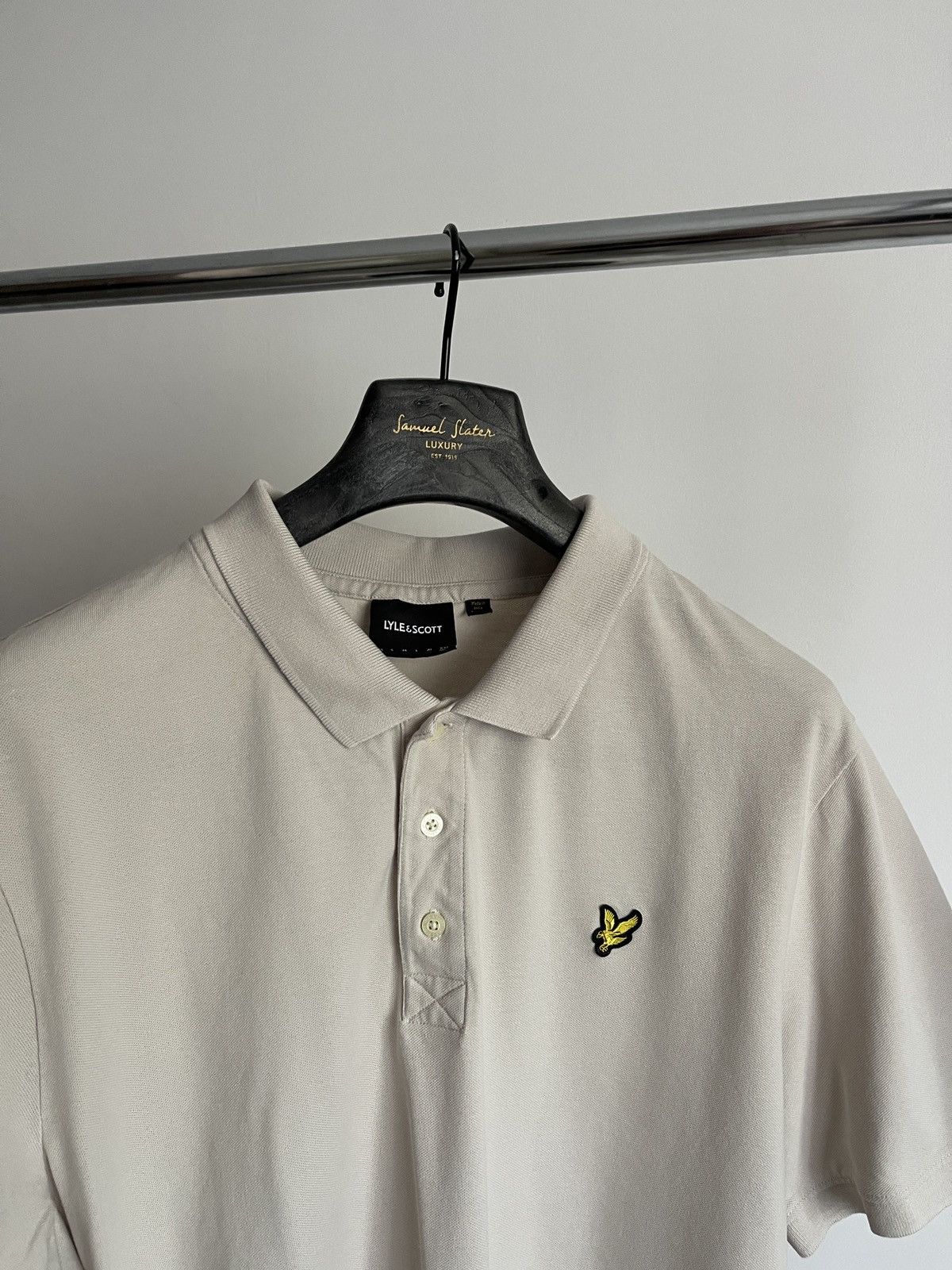 Lyle & Scott Lyle & Scott Golden Eagle Polo Shirt Size US XXL / EU 58 / 5 - 2 Thumbnail