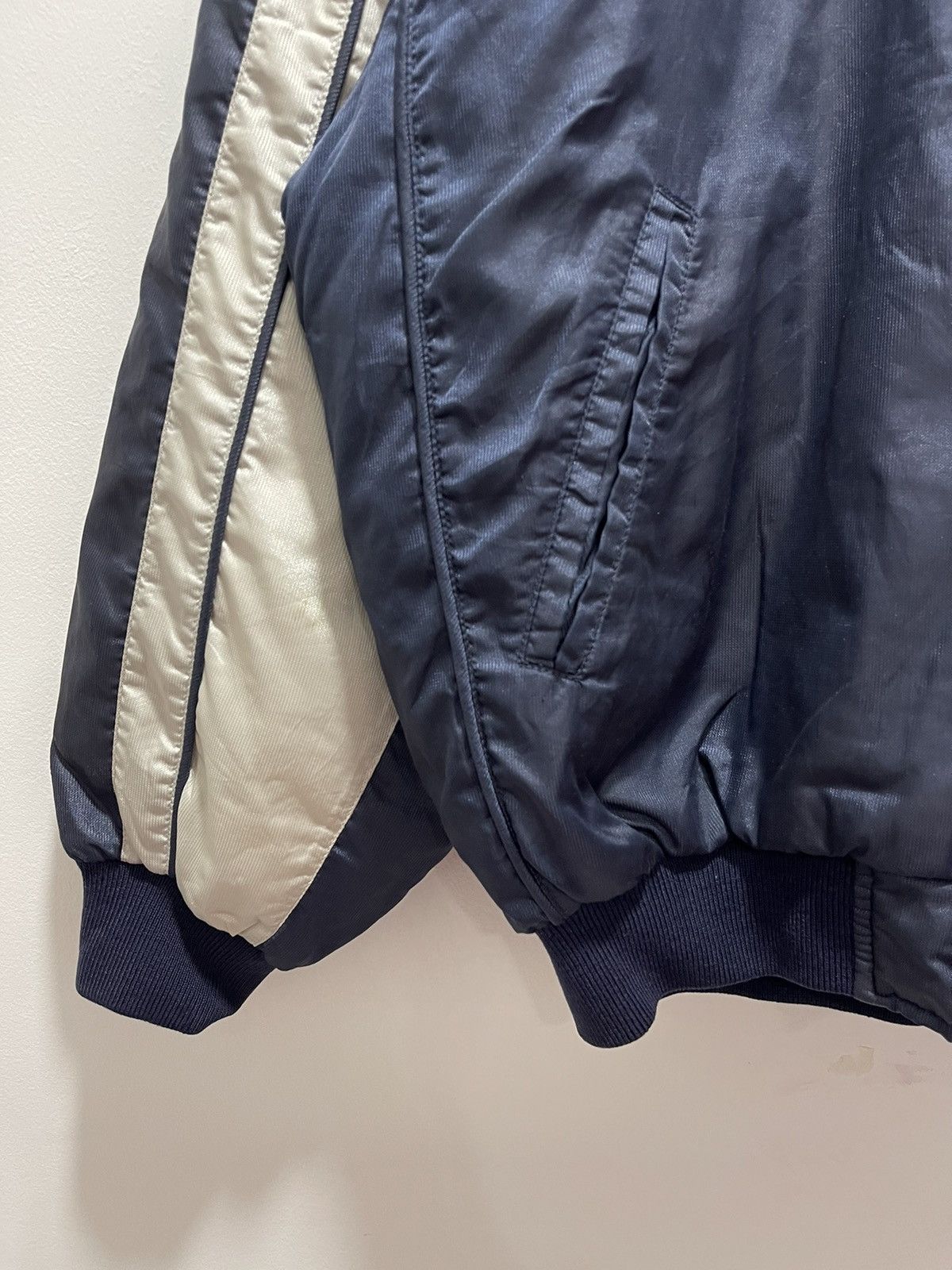 Vintage VINTAGE BASEBALL COAT RAWLING SATIN VARSITY JACKET Size US L / EU 52-54 / 3 - 8 Thumbnail