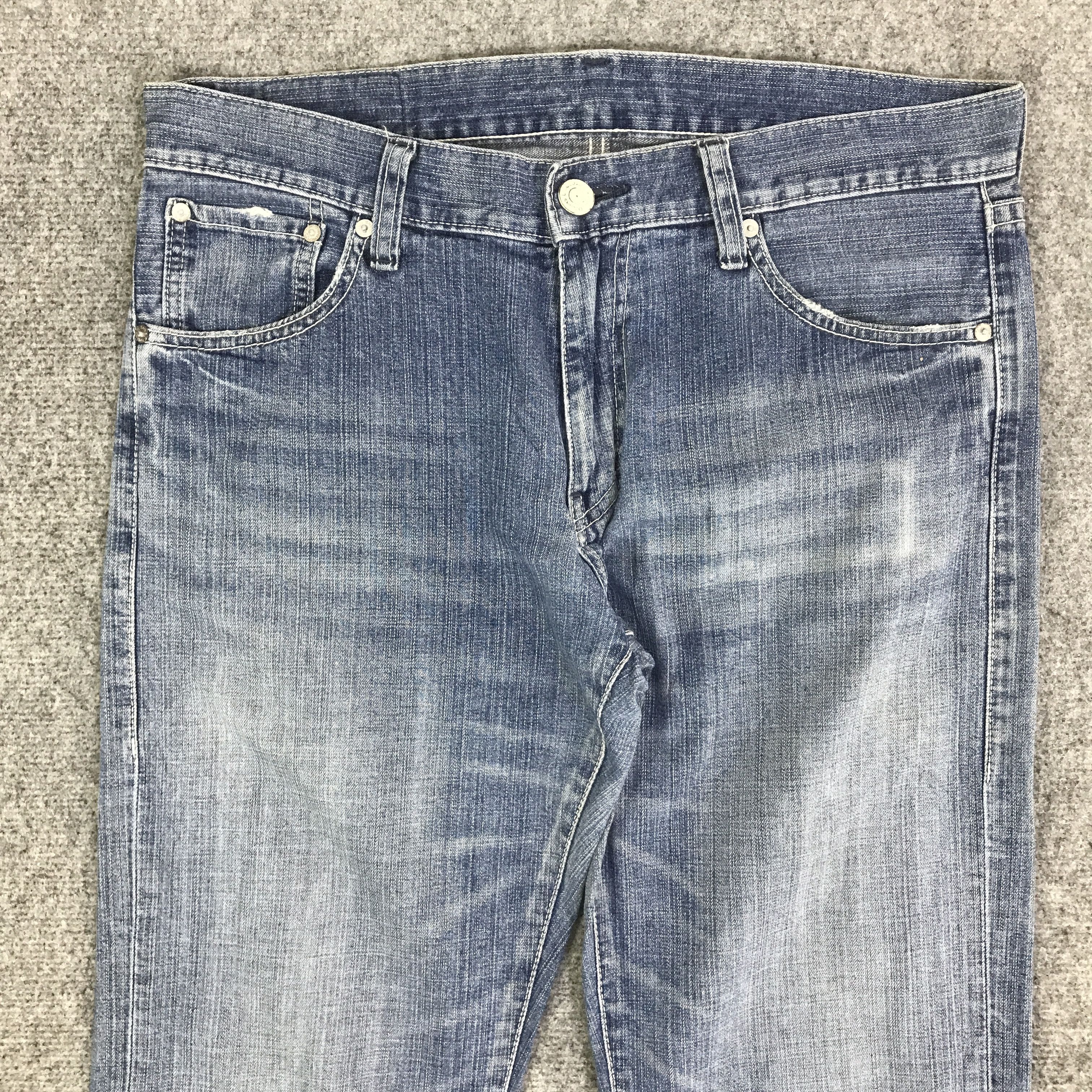 Japanese Brand FLARE JAPAN UNIQLO DENIM BOOTCUT PANTSK118B21 Size US 32 / EU 48 - 2 Thumbnail