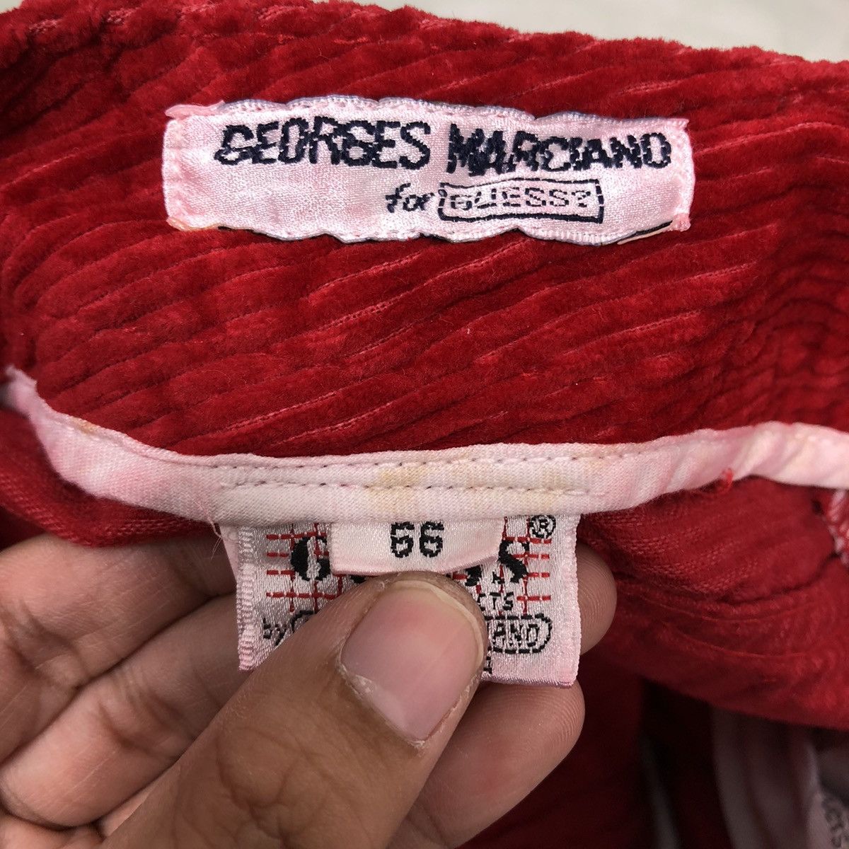 Guess 🔥90’s Corduroy Pants Guess by Georges Marciano Size US 26 / EU 42 - 13 Thumbnail