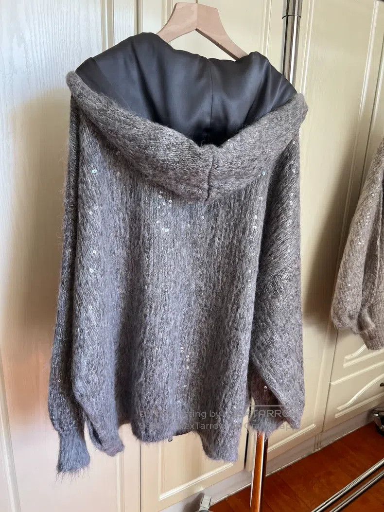 Brunello Cucinelli Brunello Cucinelli Full Sequin Jacket Size M / US 6-8 / IT 42-44 - 2 Thumbnail