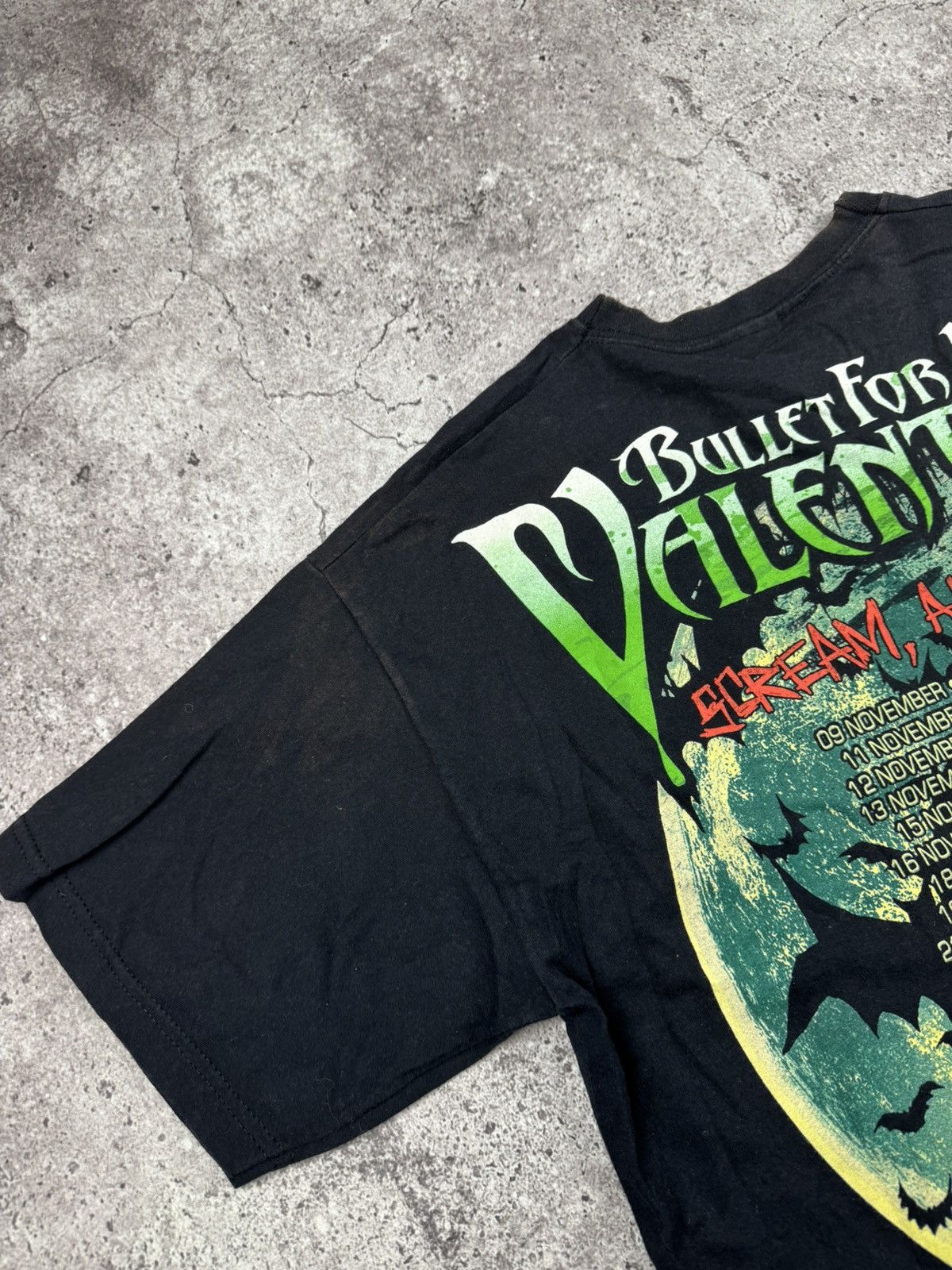 Band Tees × Vintage Vintage Y2K Bullet For My Valentine Dead Tee Band Rock tee Size US M / EU 48-50 / 2 - 2 Thumbnail