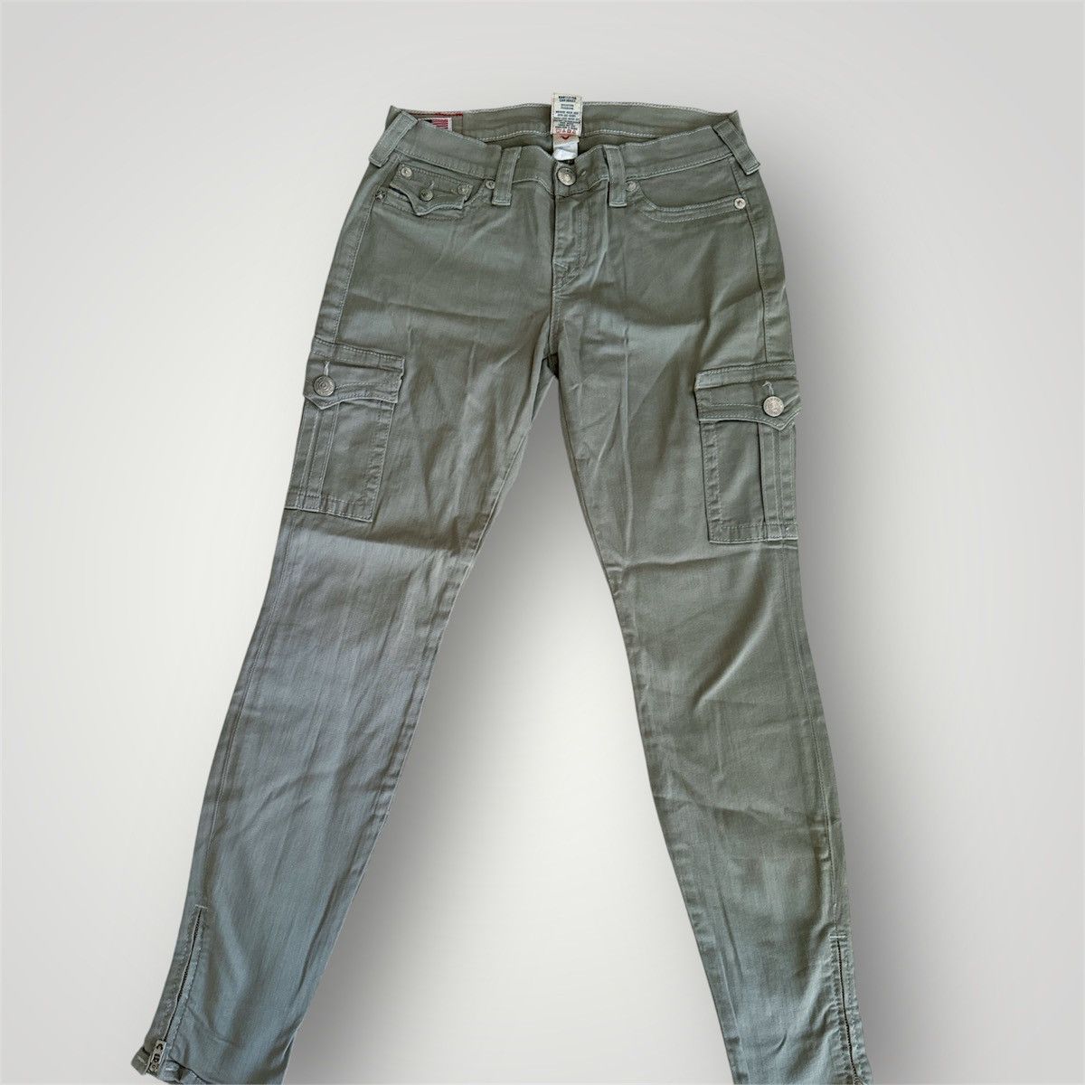 True Religion True Religion vintage "Krista" Skinny cargo jeans Low Rise Size 30" / US 8 / IT 44 - 1 Thumbnail