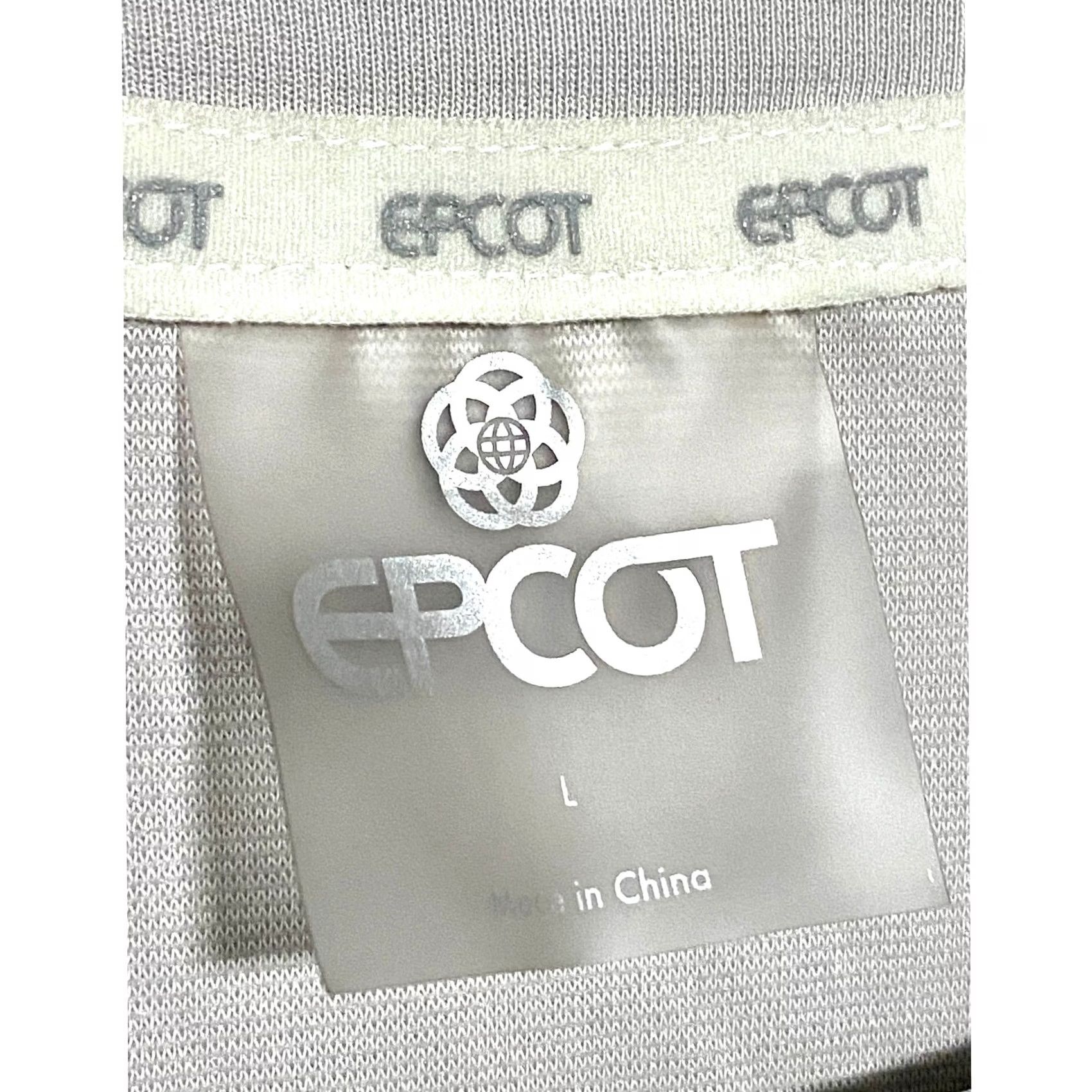 Disney VINTAGE Disney Parks Epcot Center Spaceship Earth Shirt Flare Sleeves Womens L Stretch Size L / US 10 / IT 46 - 6 Thumbnail