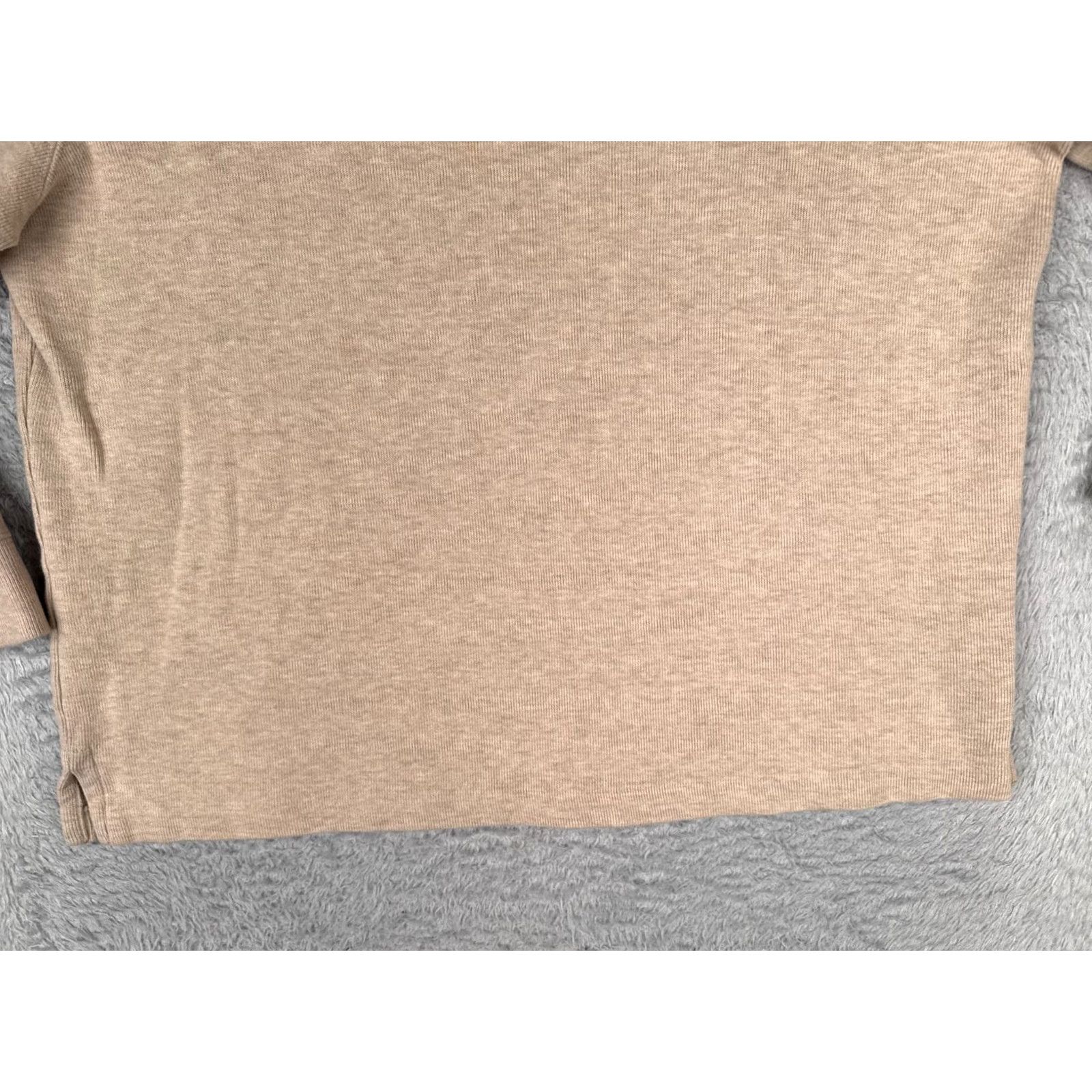 Ralph Lauren VINTAGE Polo Ralph Lauren Sweater Adult XL Beige 1/4 Zip Mock Neck Pony Size US XL / EU 56 / 4 - 5 Thumbnail