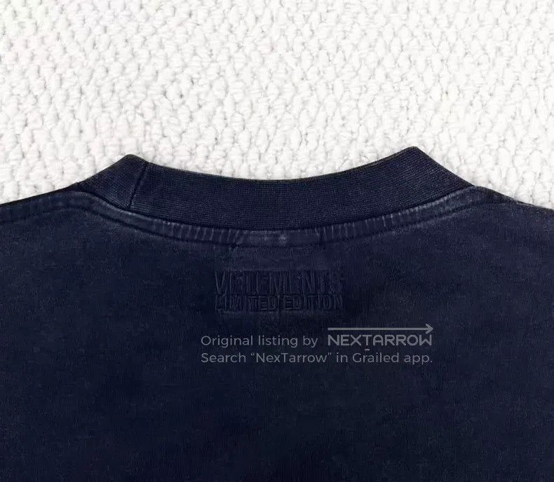 Vetements Vetements Washed Distressed Black Doodle Multi-Element Let Size US S / EU 44-46 / 1 - 6 Thumbnail