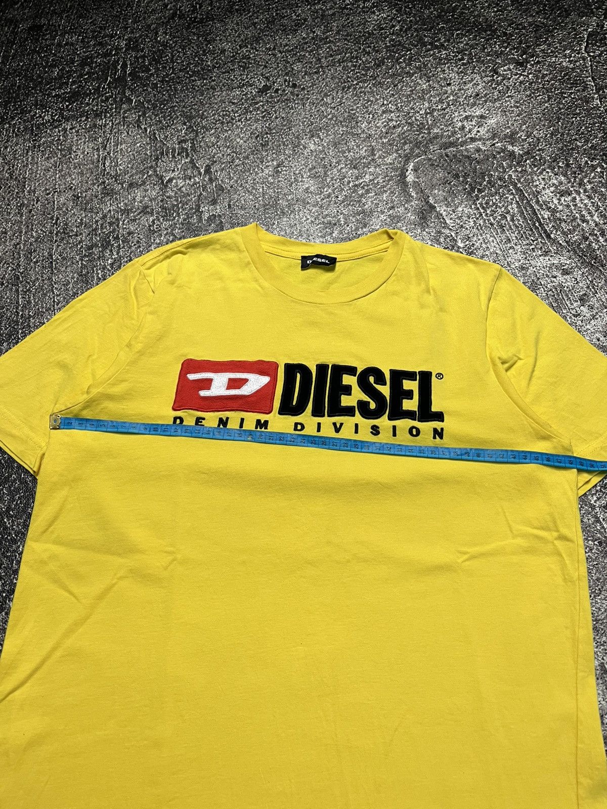 Diesel Diesel Denim Division Yellow T-Shirts Size US M / EU 48-50 / 2 - 7 Thumbnail