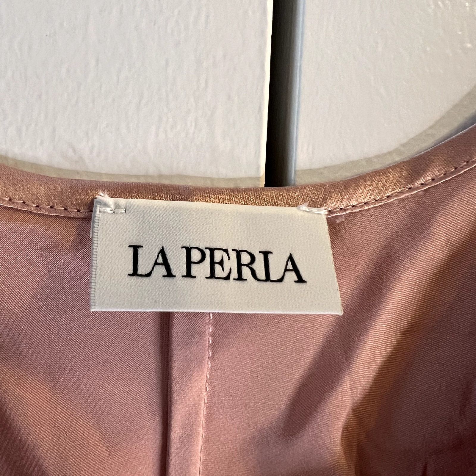 La Perla La Perla Camisole Cami Top size S pink scoop neck Size S / US 4 / IT 40 - 6 Thumbnail