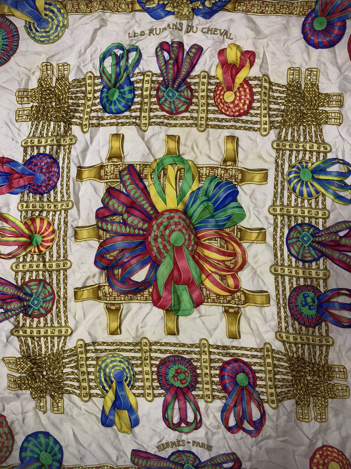 Other Her mes Les Rubans Du Cheval Handkerchief Size ONE SIZE - 6 Thumbnail