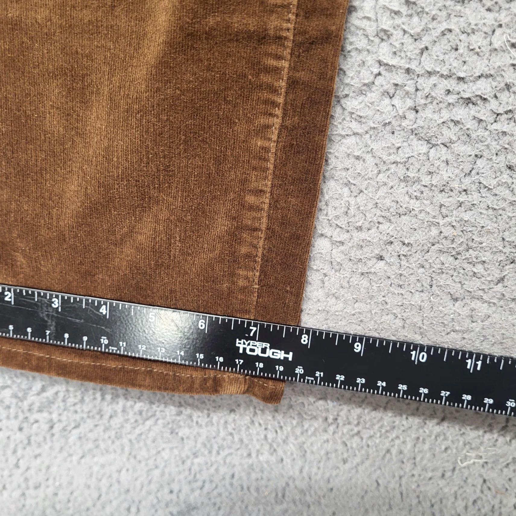 Vintage Well Worn Pants Women’s 10/30 Brown Corduroy High Rise Jeans Shirt? Size 32" / US 10 / IT 46 - 5 Thumbnail