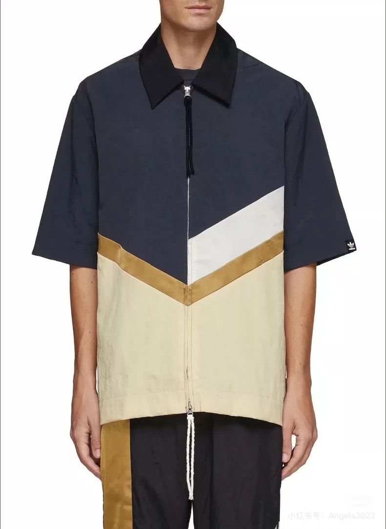 Song For The Mute Song For The Mute Collar patchwork shirt Size US XL / EU 56 / 4 - 9 Thumbnail