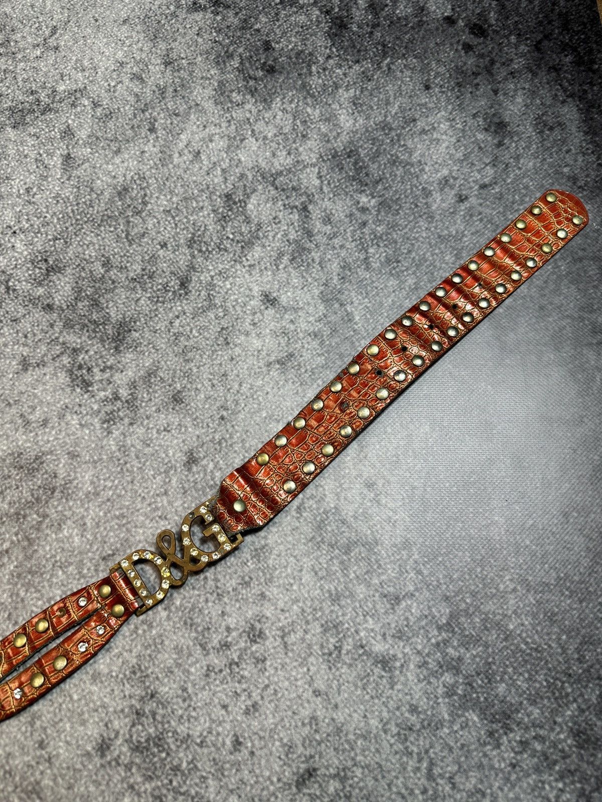 Other Y2K D&G Logo Dolce&Gabbana Rare Belts Streetwear Style Size ONE SIZE - 2 Thumbnail