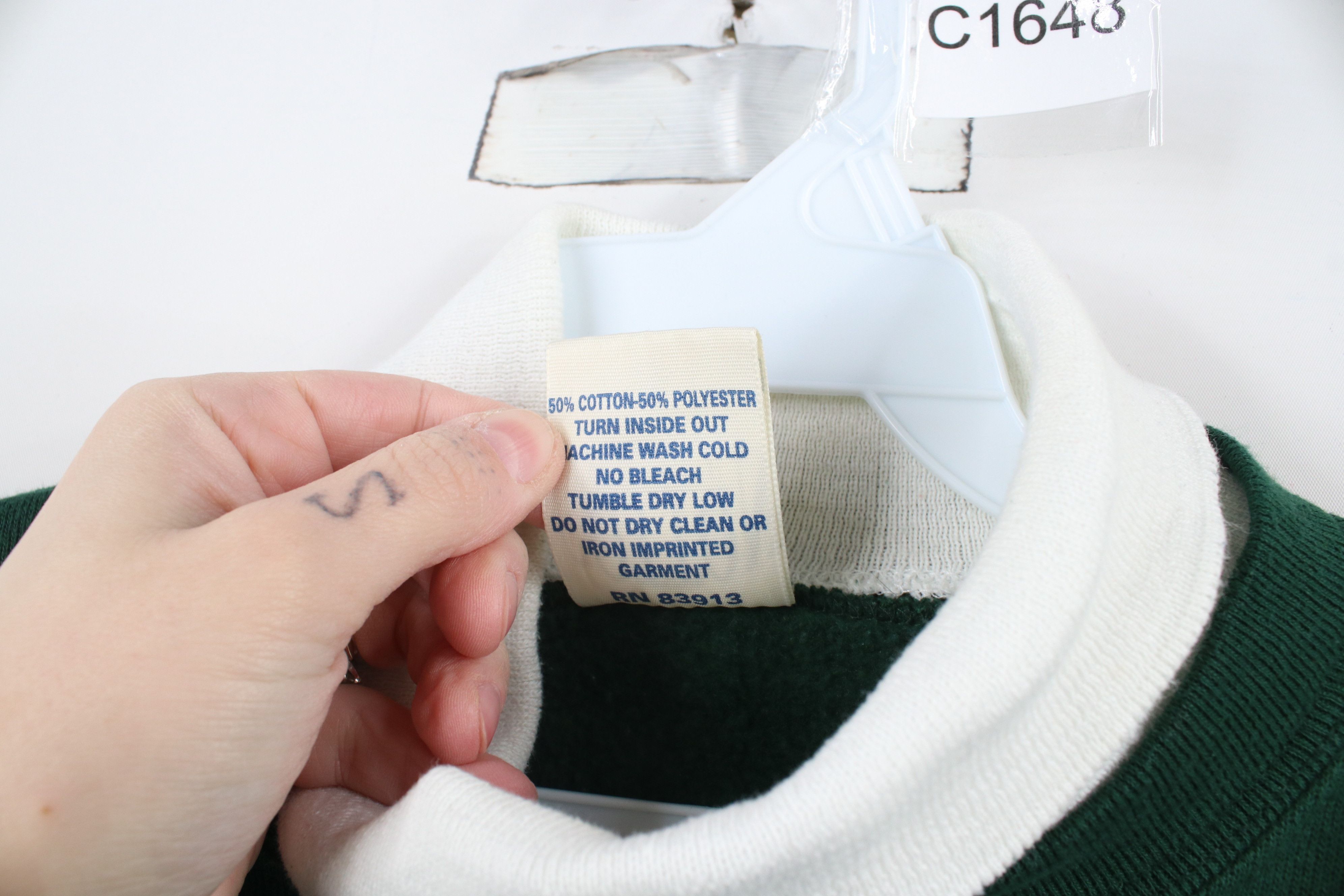 Vintage Vintage 90s Country Puppies Dog Turtleneck Sweatshirt USA Size L / US 10 / IT 46 - 8 Thumbnail