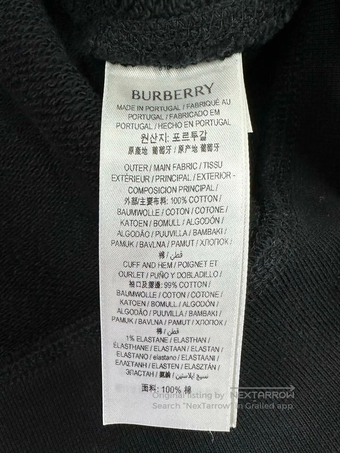 Burberry Burberry Black Warhorse Plaid Logo Hooded Zip-up Jacket| Size S / US 4 / IT 40 - 4 Thumbnail
