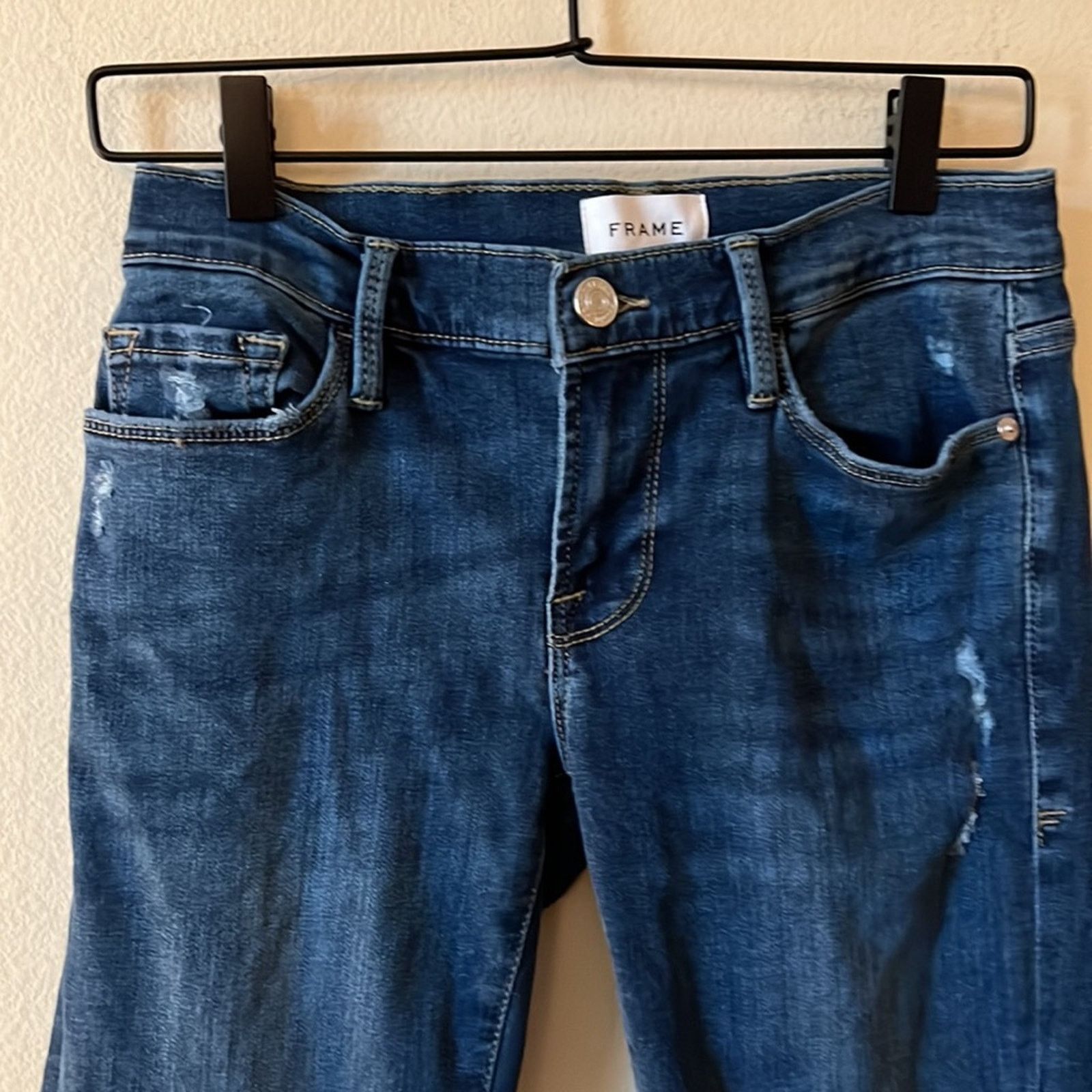 Frame Frame Le Garcon Straight Leg Jeans Size 24 Size 24" / US 00 / IT 34 - 3 Thumbnail