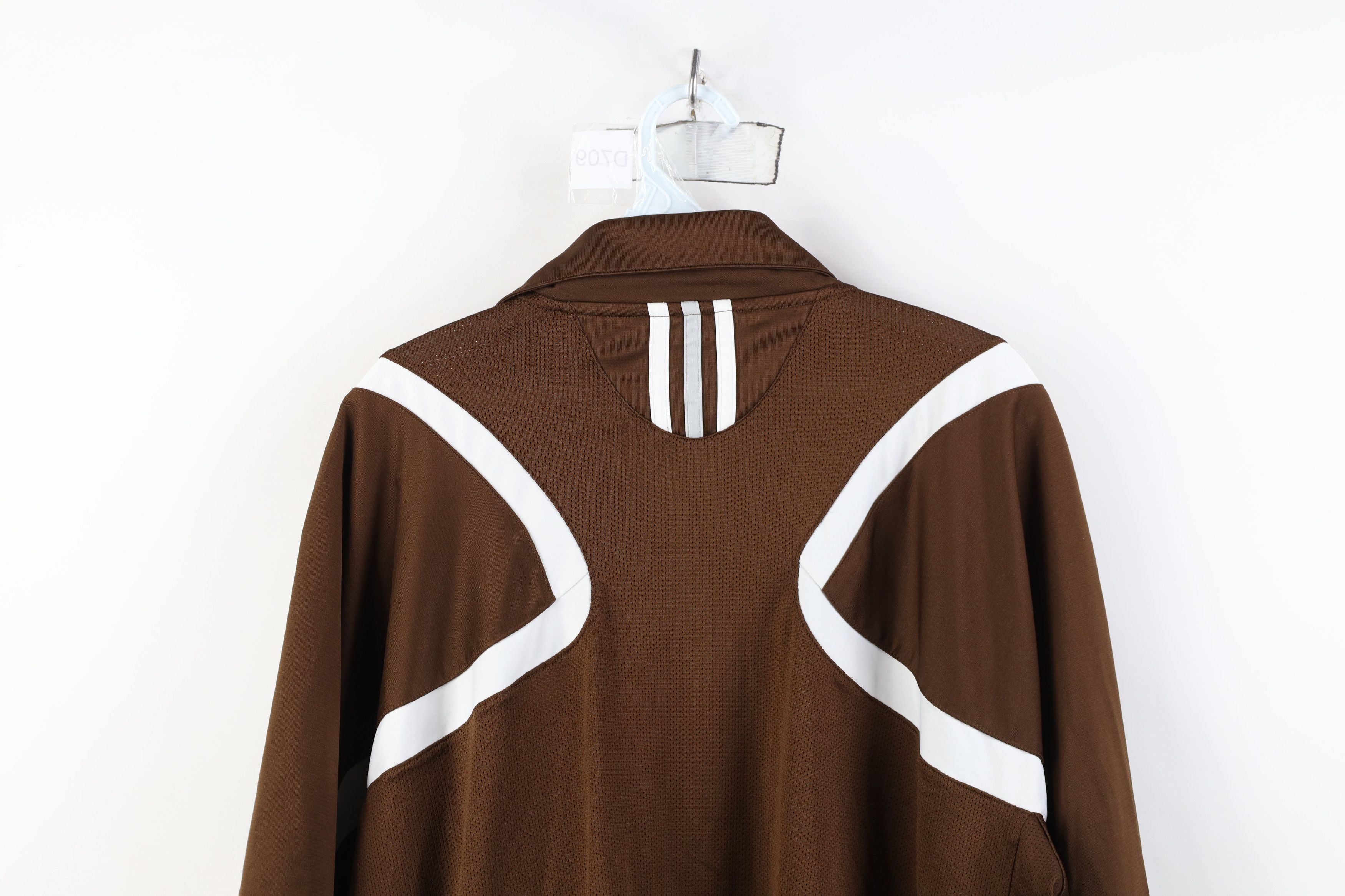 Adidas Adidas Bowling Green State University Football Polo Brown Size US XL / EU 56 / 4 - 15 Thumbnail