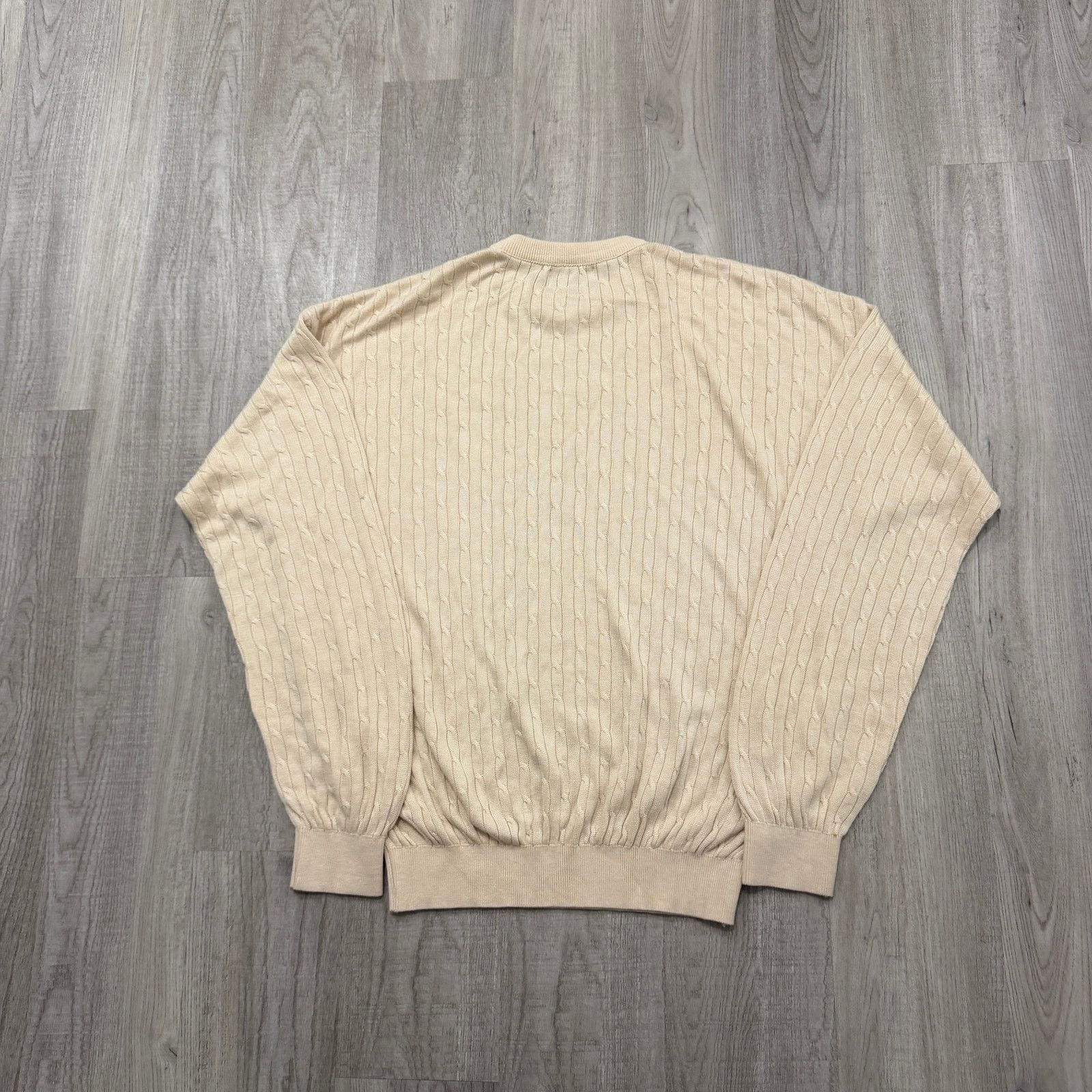 Vintage Vintage Tricots St. Raphael Sweater Large Cream Crewneck Size US L / EU 52-54 / 3 - 6 Thumbnail