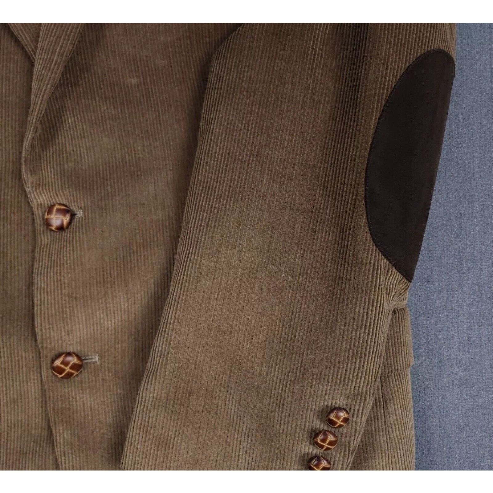 Lauren Ralph Lauren Lauren Ralph Lauren Corduroy Blazer 40S Sports Elbow Patch Size US XXS / EU 40 - 8 Thumbnail
