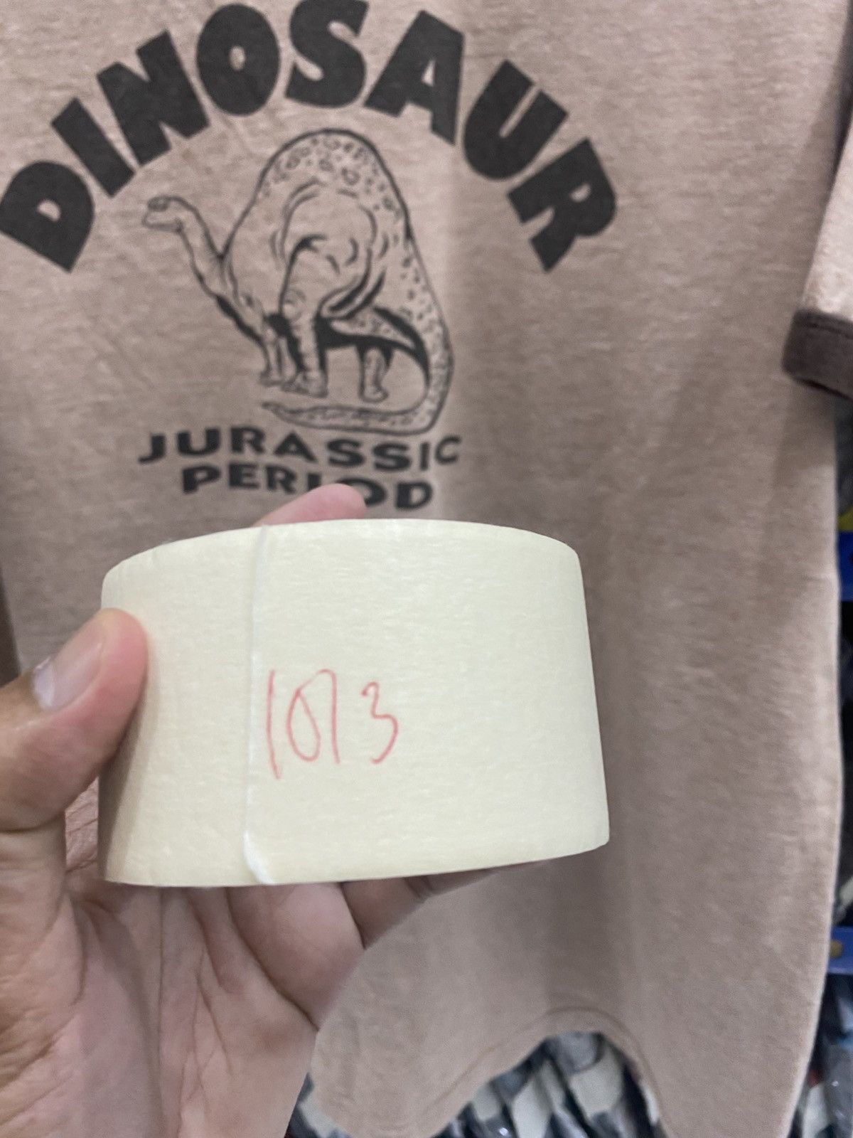 Vintage VINTAGE DINOSAUR JURASSIC PERIOD TSHIRT Size US M / EU 48-50 / 2 - 8 Thumbnail