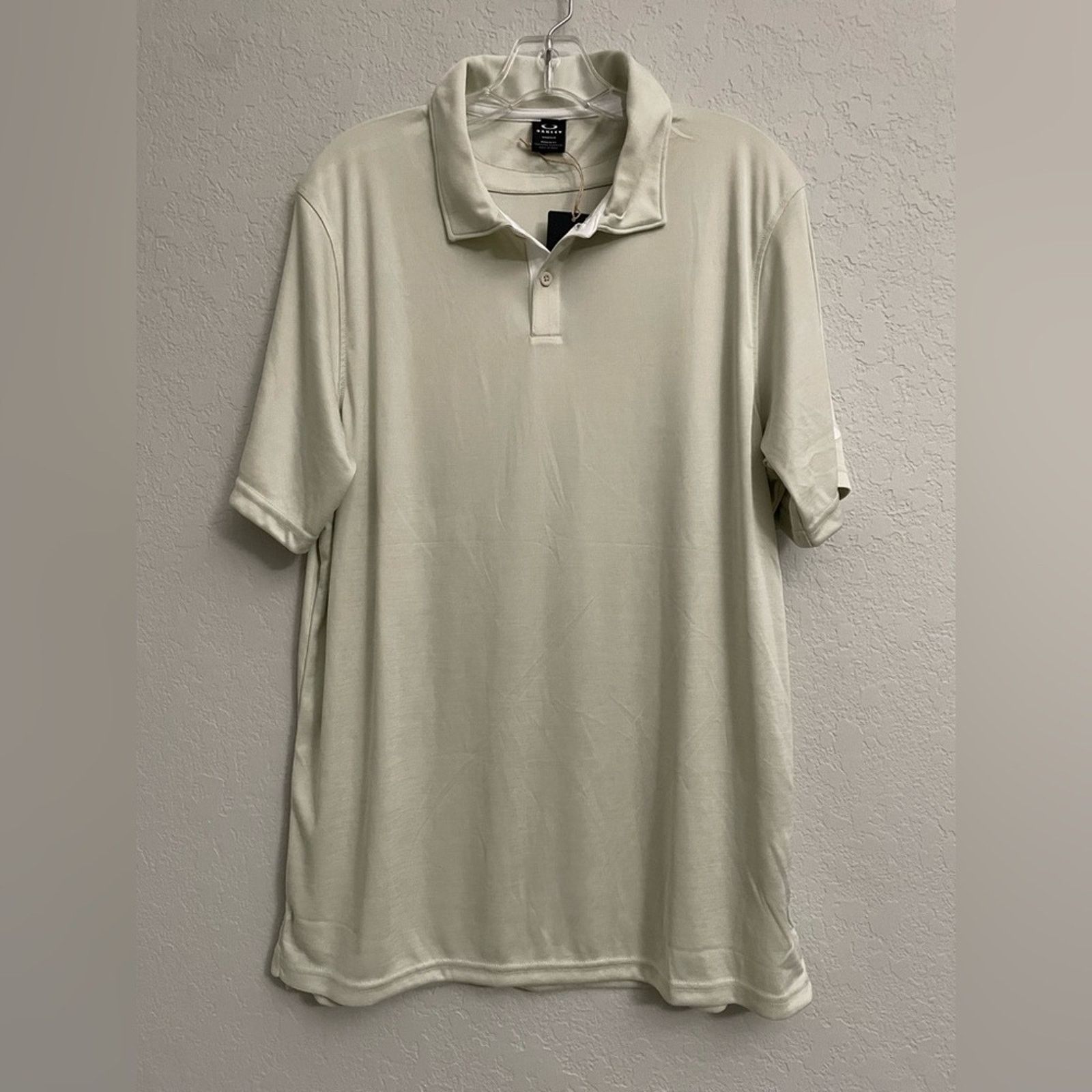 Oakley Oakley Aero Hydrolix S/S Polo Mens Large Mist/White Heather Size US L / EU 52-54 / 3 - 1 Thumbnail