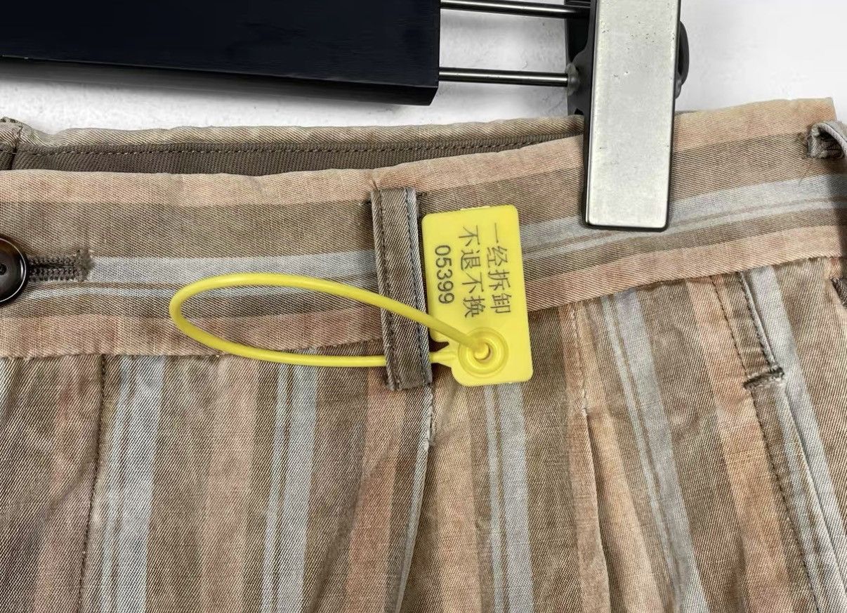 Comme des Garcons Comme des Garçons CdG Faded Stripe Wide-Leg Pants J31 Size US 32 / EU 48 - 6 Thumbnail