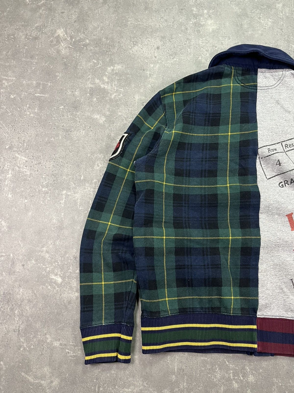 Polo Ralph Lauren PRLC Ralph Lauren Washed Rugby Cardigan Knit Skull Sweater M Size US M / EU 48-50 / 2 - 13 Thumbnail