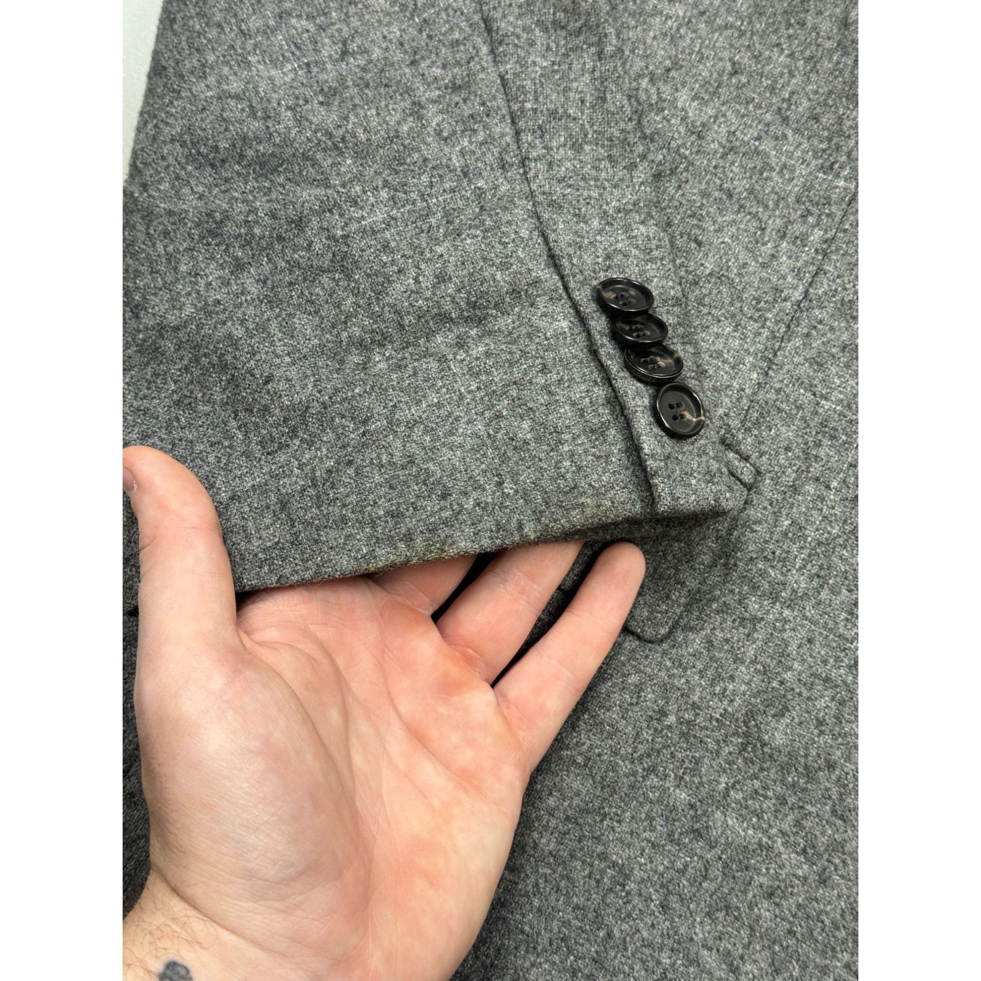 Hugo Boss Hugo Boss Pasini Checkered Wool Blazer (Y1276) Size 38R - 6 Thumbnail