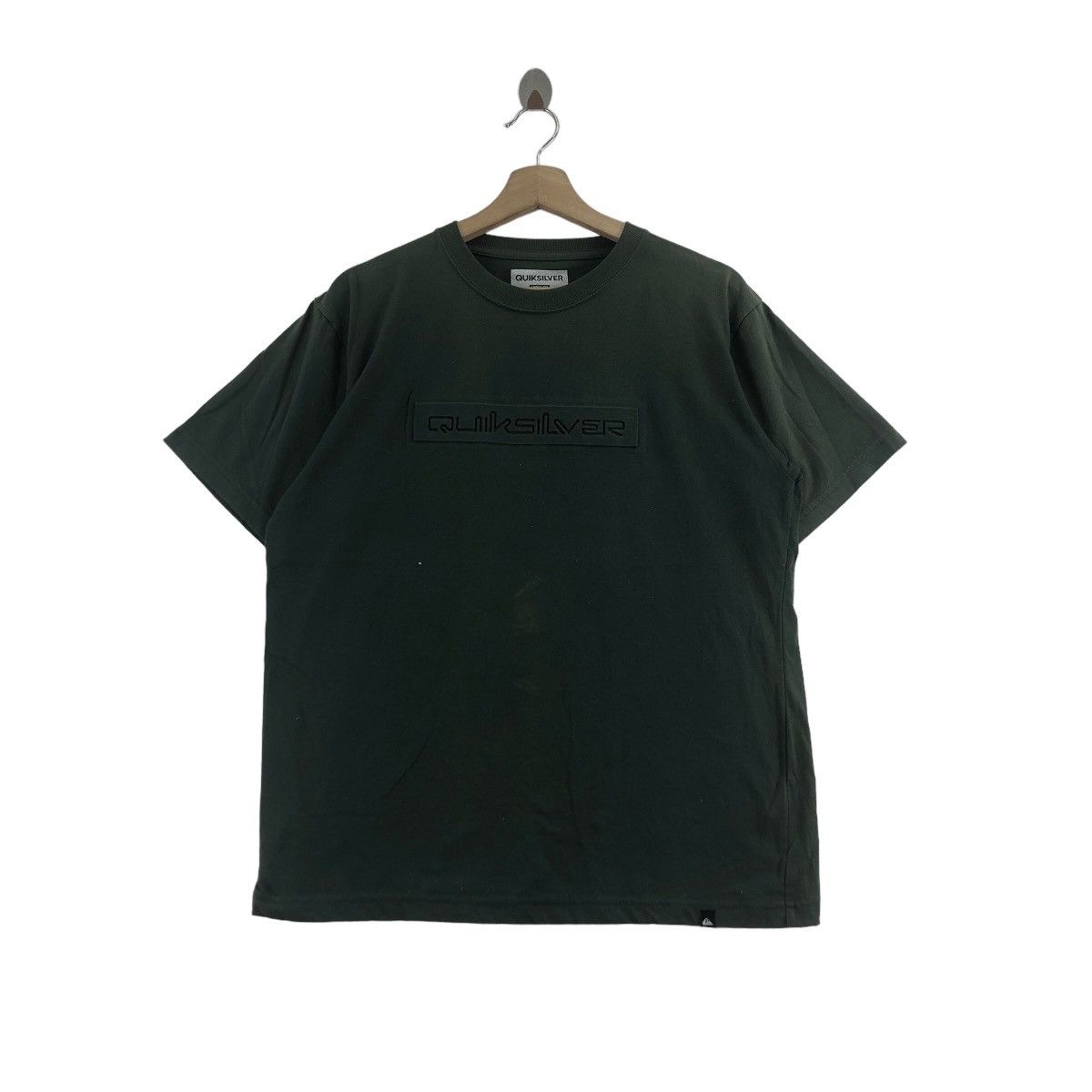 Quiksilver QUIKSILVER SURF Box Logo Embossed Loose Fit Tee Shirt Top Size US L / EU 52-54 / 3 - 1 Thumbnail