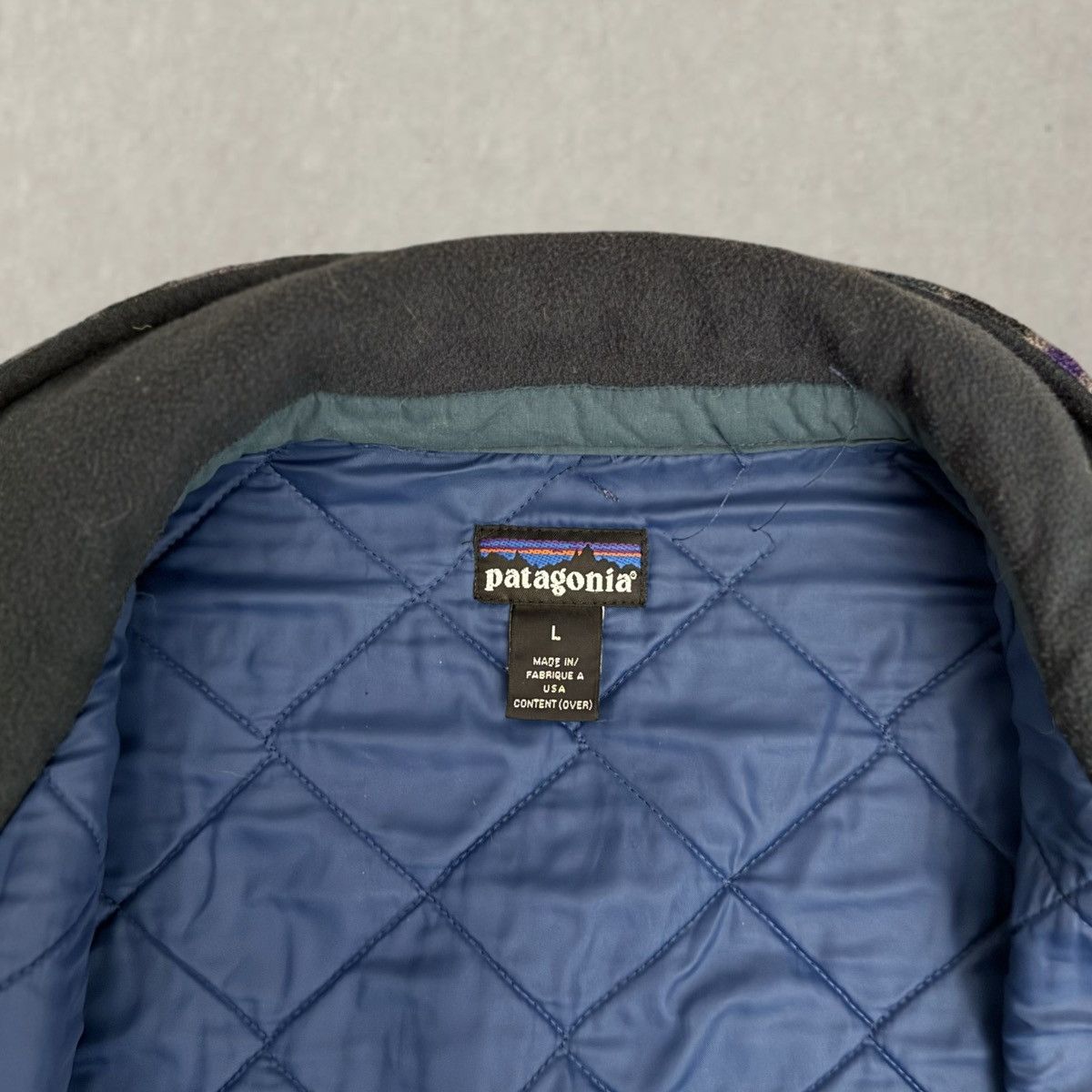 Patagonia Patagonia Tehuelche Fleece Barn Coat 90s Geometric Size US L / EU 52-54 / 3 - 6 Thumbnail
