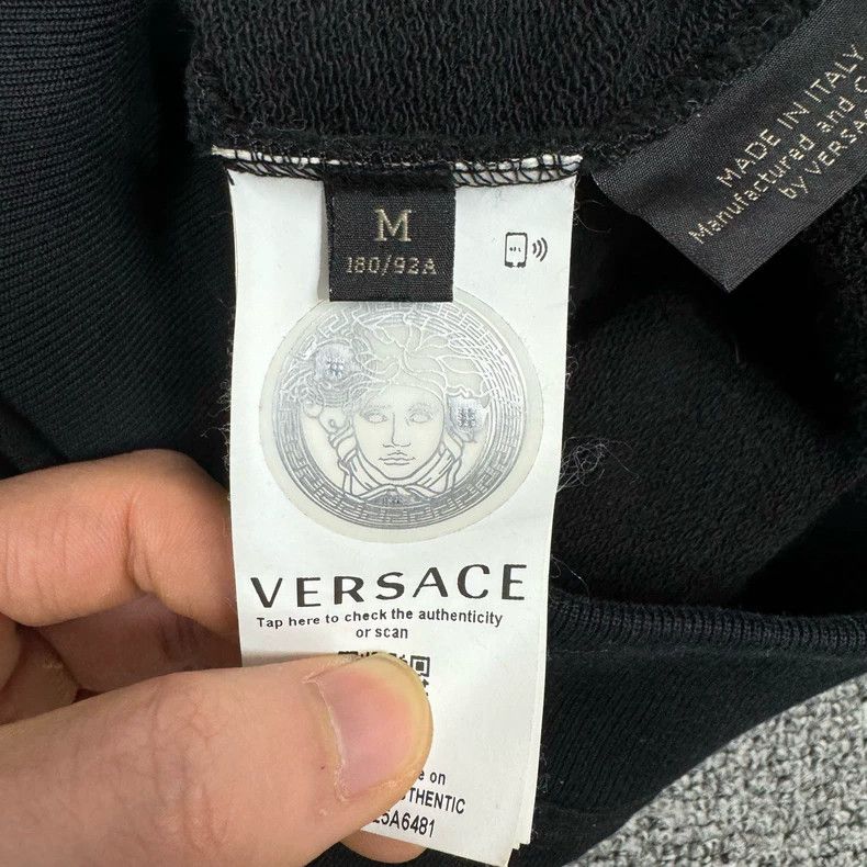 Versace Versace Hooded jacket with black gold rhinestone Medusa fi Size US M / EU 48-50 / 2 - 4 Thumbnail