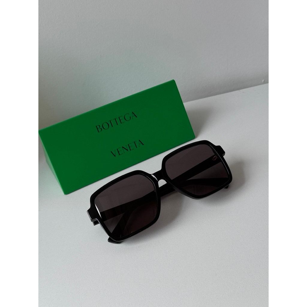 Bottega Veneta NEW Bottega Veneta BV1317SK Black Square Sunglasses Size ONE SIZE - 7 Thumbnail