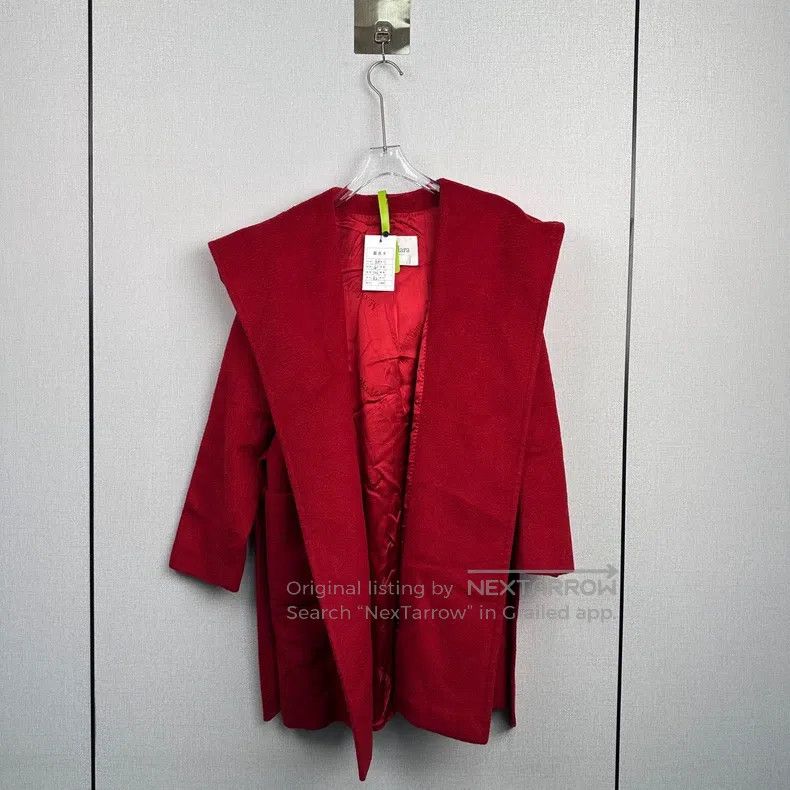 Max Mara Max Mara Red Coat Size XS / US 0-2 / IT 36-38 - 1 Thumbnail