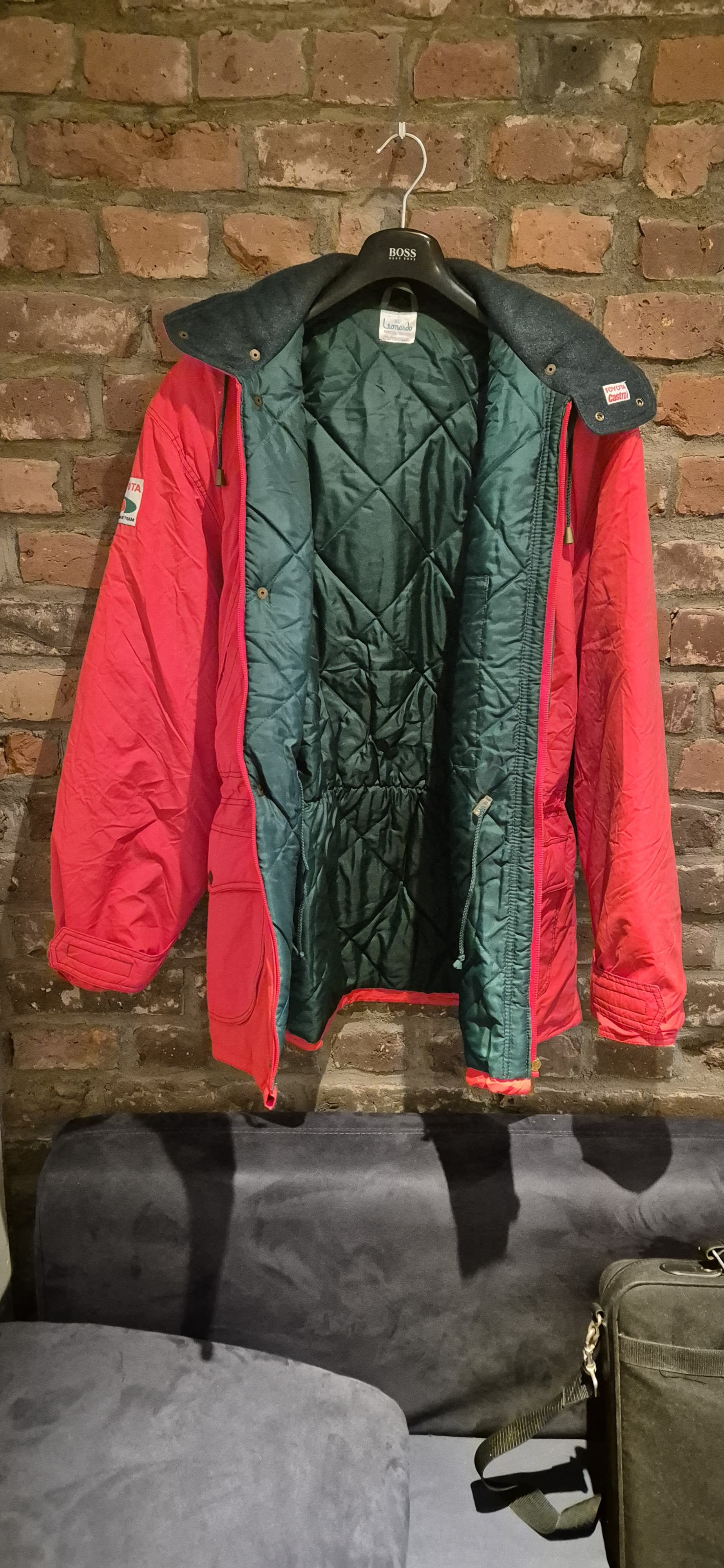 Vintage TOYOTA CASTROL - WORLD RALLY CHAMPIONSHIP - TEAM JACKET Size US XL / EU 56 / 4 - 2 Thumbnail