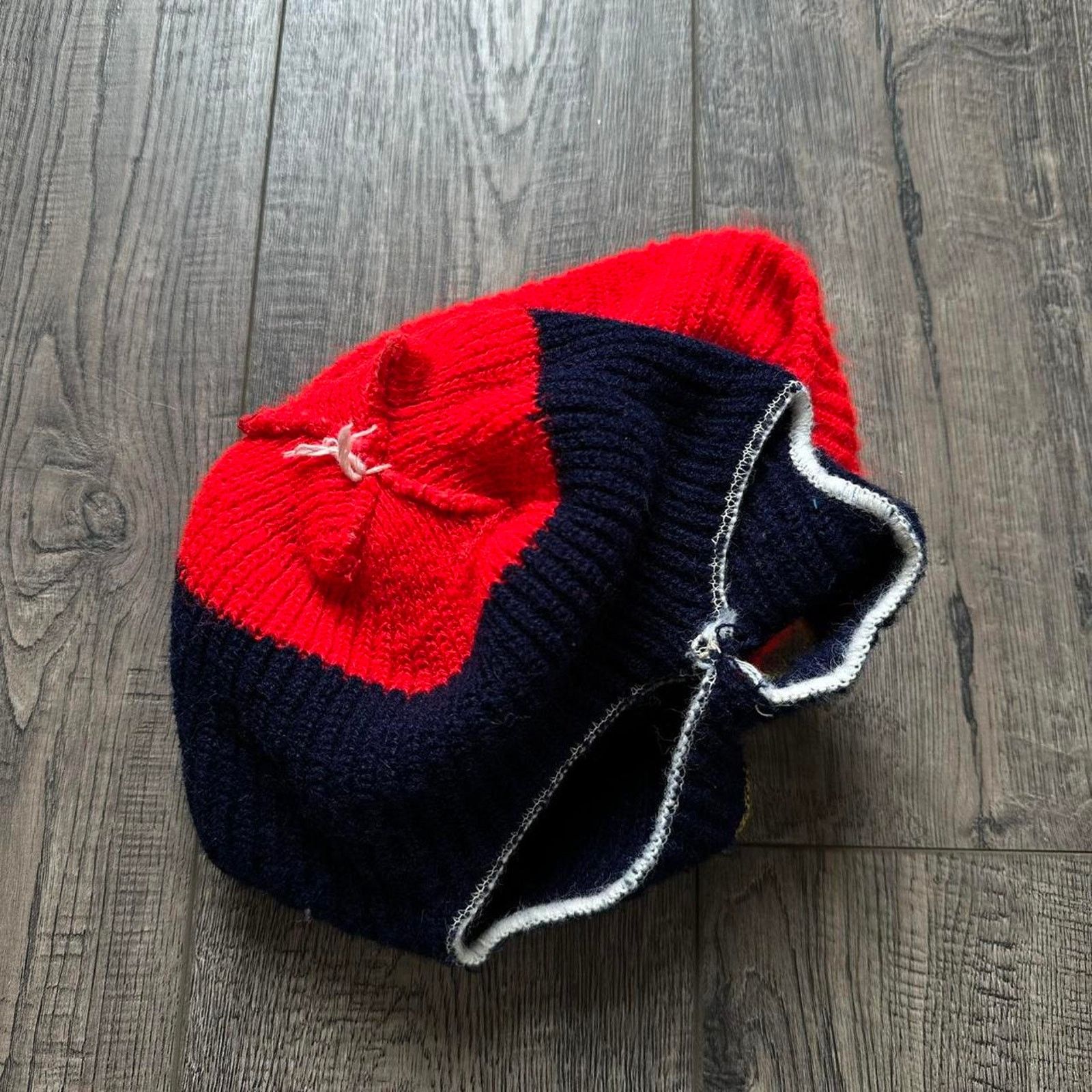 Vintage Vintage 70s Retro Ski Winter Ski Face Mask Balaclava Hat Cap Size ONE SIZE - 5 Thumbnail
