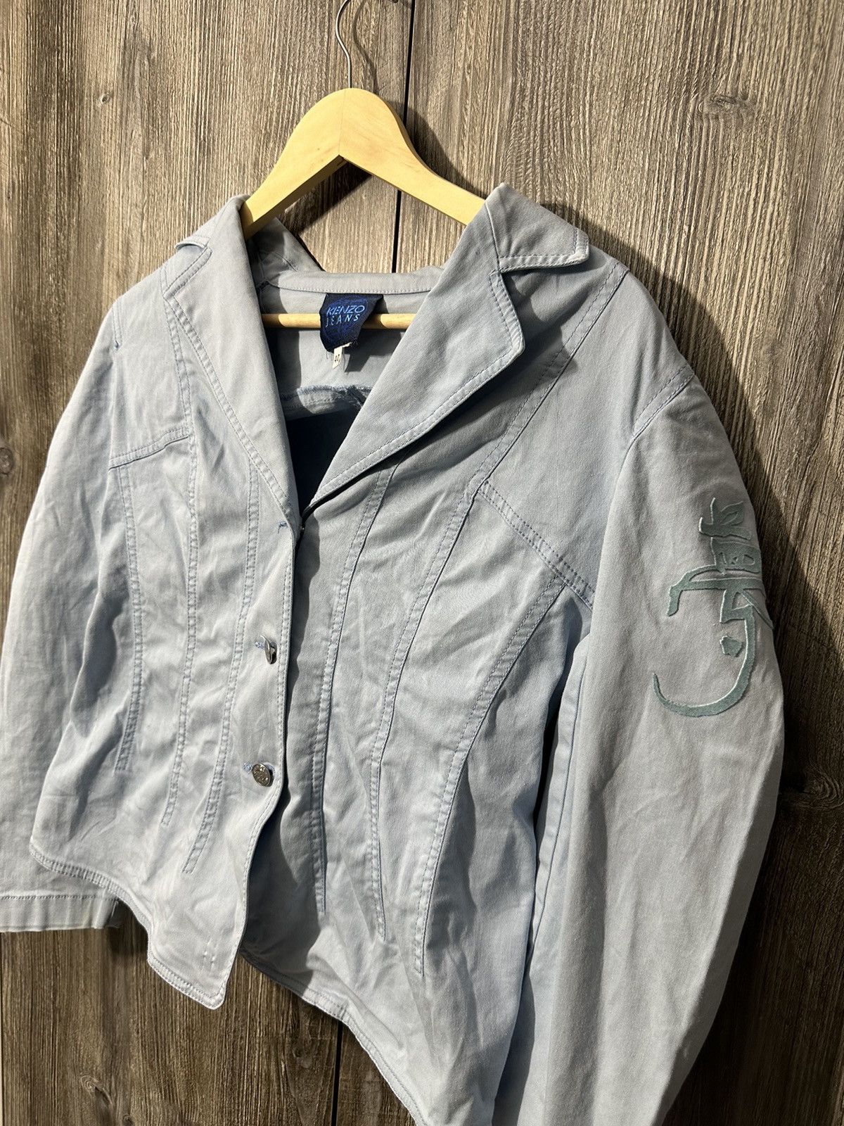 Japanese Brand × Kenzo × Vintage 💧Kenzo vintage Blazer Jacket Size S / US 4 / IT 40 - 1 Thumbnail